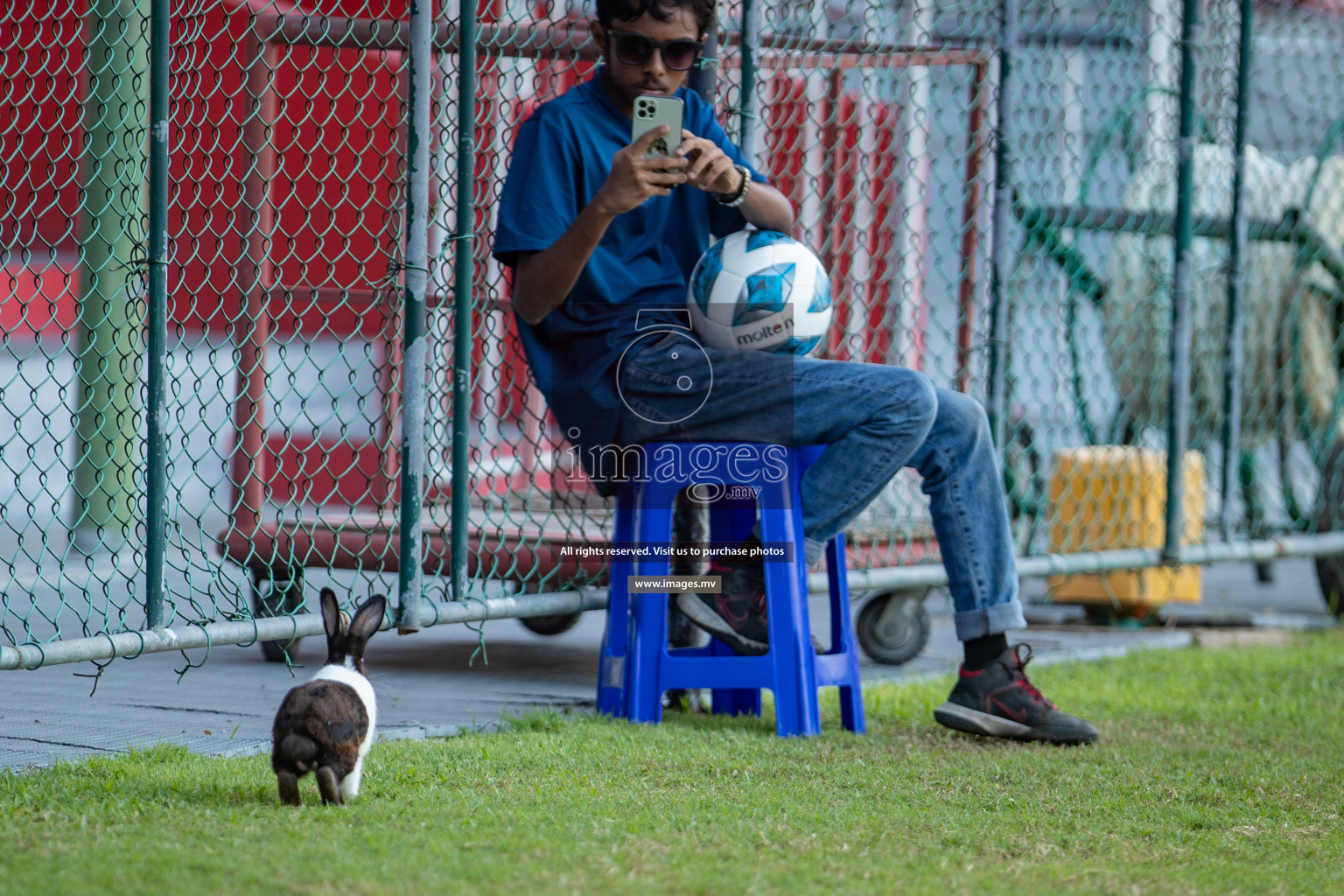 Tent Sports Club vs Club PK in 2nd Division 2022 on 13th July 2022, held in National Football Stadium, Male', Maldives  Photos: Hassan Simah / Images.mv