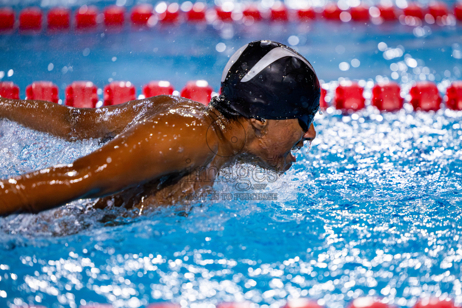 Day 2 of 20th Inter-school Swimming Competition 2024 held in Hulhumale', Maldives on Sunday, 13th October 2024. Photos: Nausham Waheed / images.mv