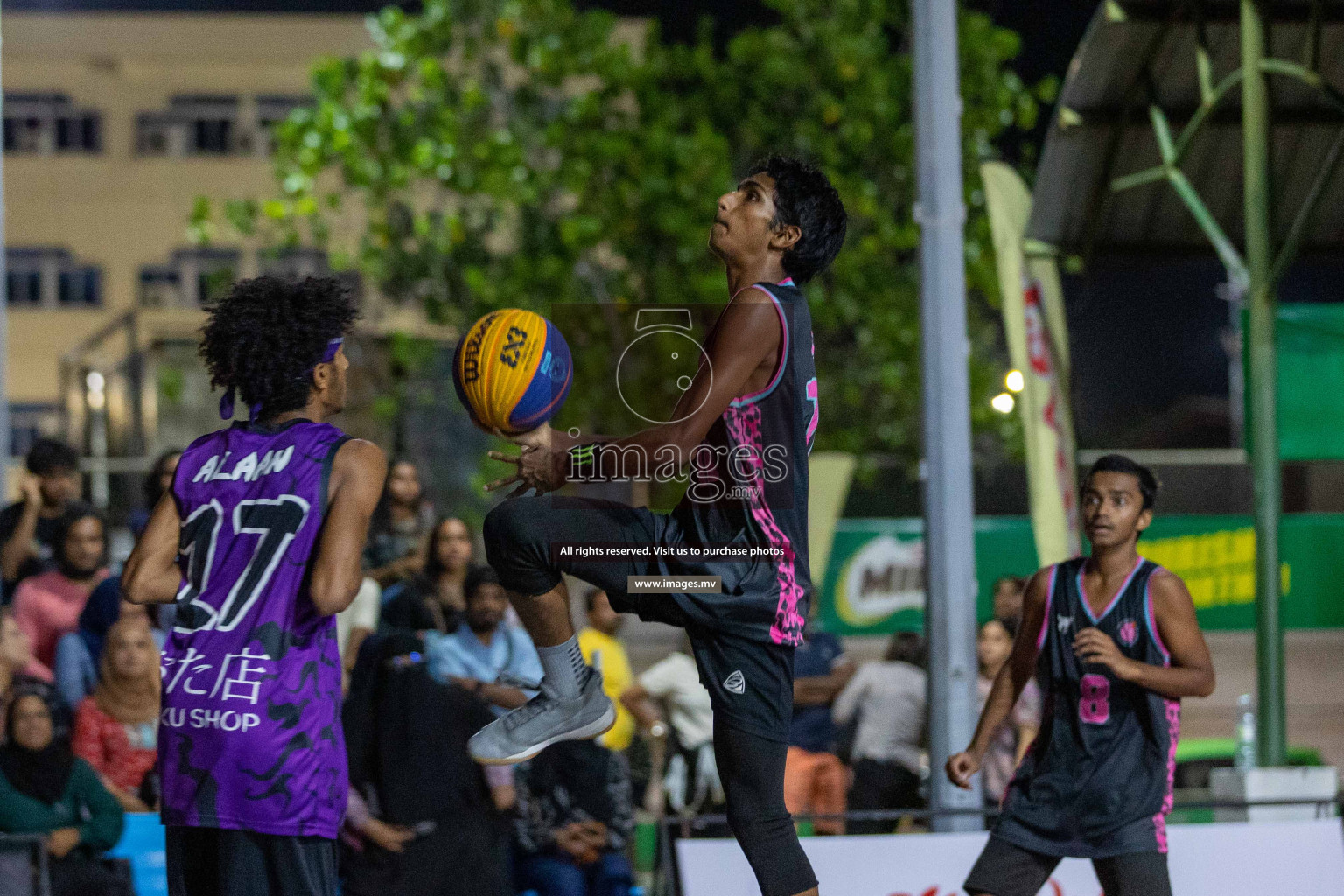 Day 5 of Slamdunk by Sosal on 16th April 2023 held in Male'. Photos: Ismail Thoriq / images.mv