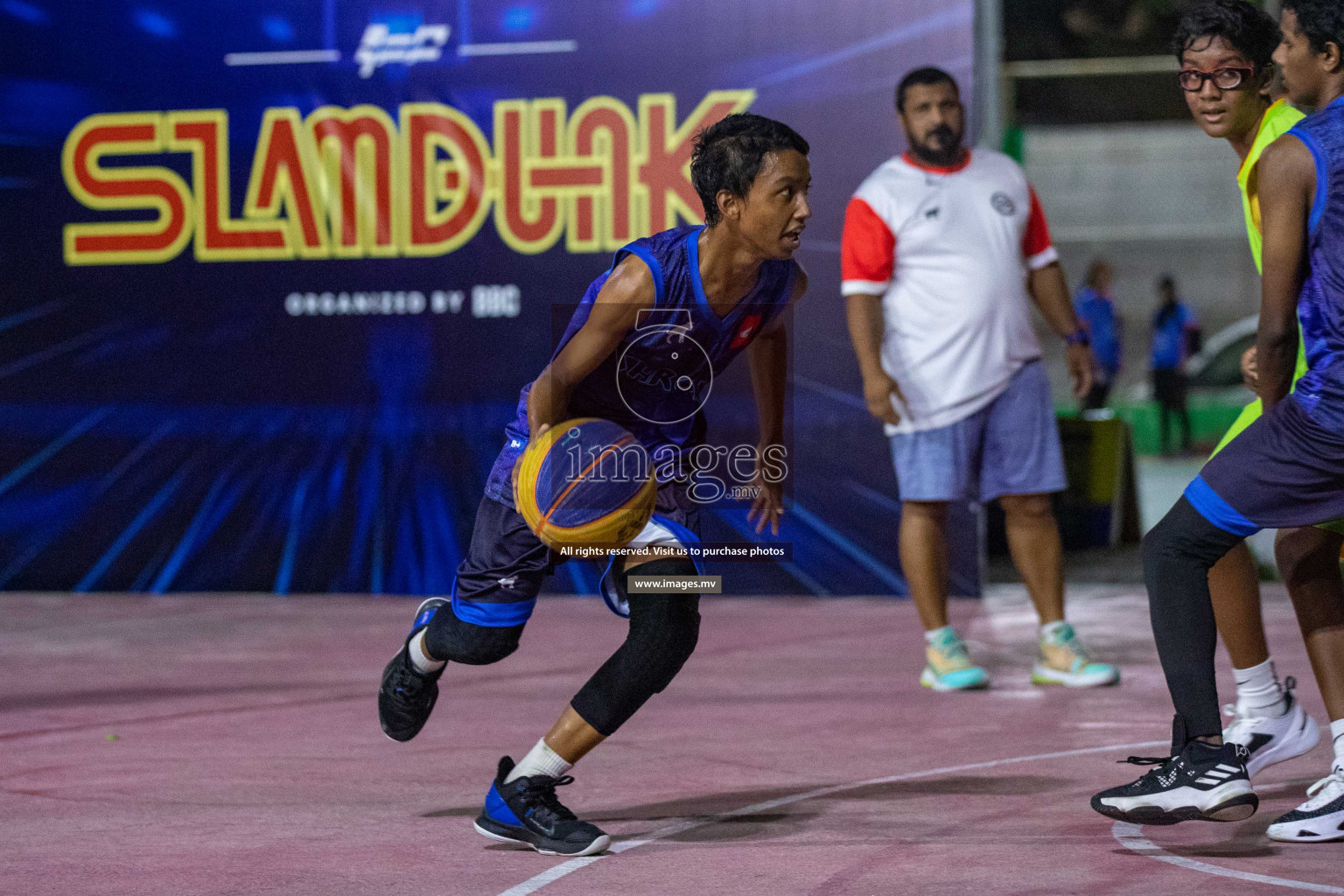 Day 5 of Slamdunk by Sosal on 16th April 2023 held in Male'. Photos: Nausham Waheed / images.mv