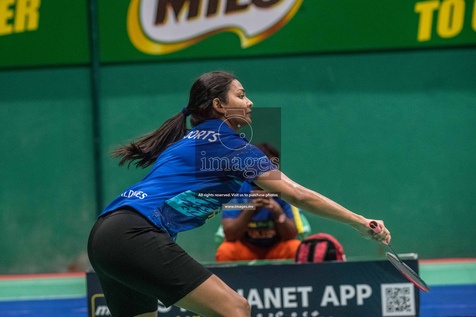 Final of Badminton association mixed group championship 2021 held in Male', Maldives Photos by Nausham Waheed