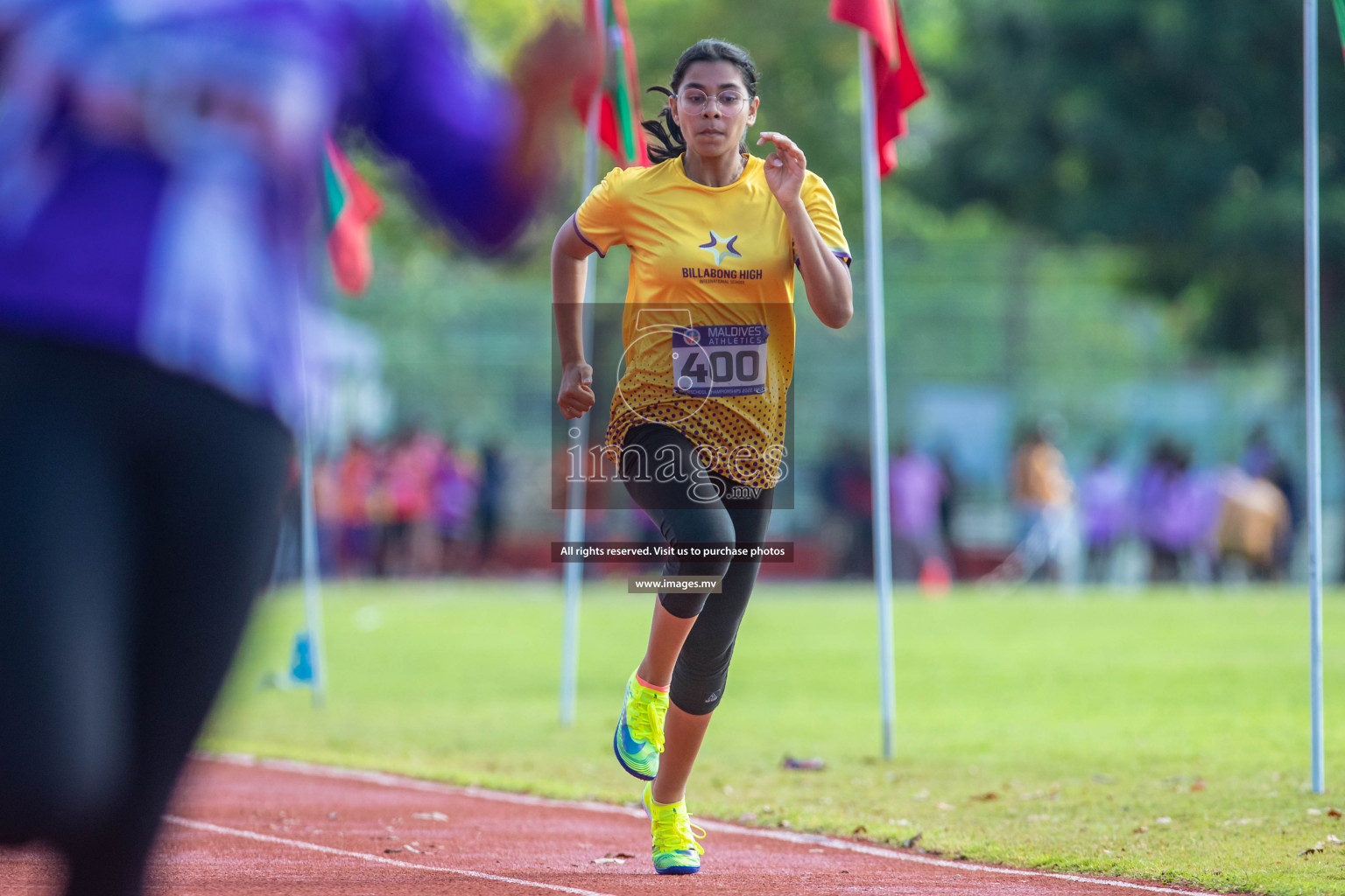 Day 1 of Inter-School Athletics Championship held in Male', Maldives on 22nd May 2022. Photos by: Maanish / images.mv