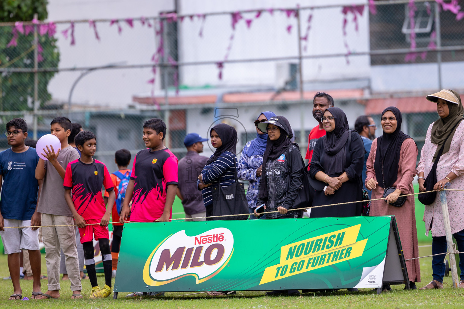 Day 2 of MILO Academy Championship 2024 - U12 was held at Henveiru Grounds in Male', Maldives on Friday, 5th July 2024.
Photos: Ismail Thoriq / images.mv