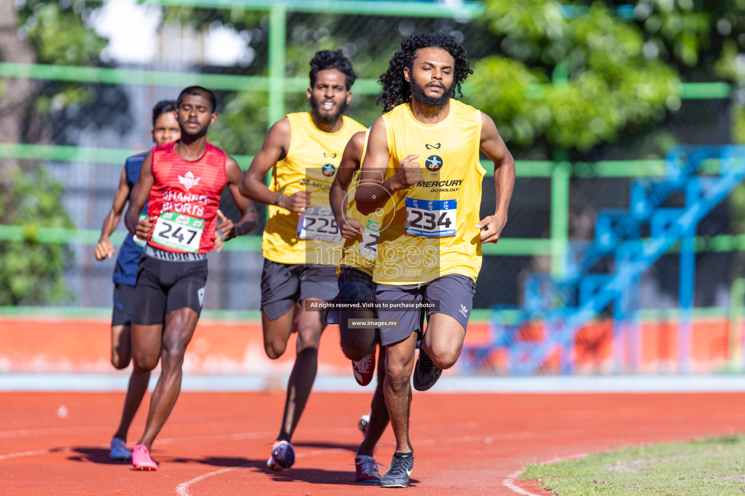 Day 2 of National Athletics Championship 2023 was held in Ekuveni Track at Male', Maldives on Saturday, 25th November 2023. Photos: Nausham Waheed / images.mv