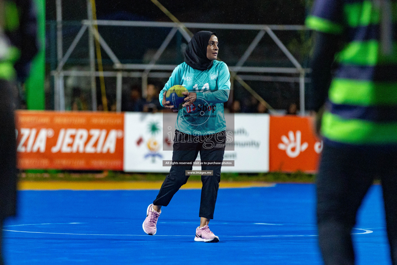 1st Division Final of 7th Inter-Office/Company Handball Tournament 2023, held in Handball ground, Male', Maldives on Monday, 24th October 2023 Photos: Nausham Waheed/ Images.mv