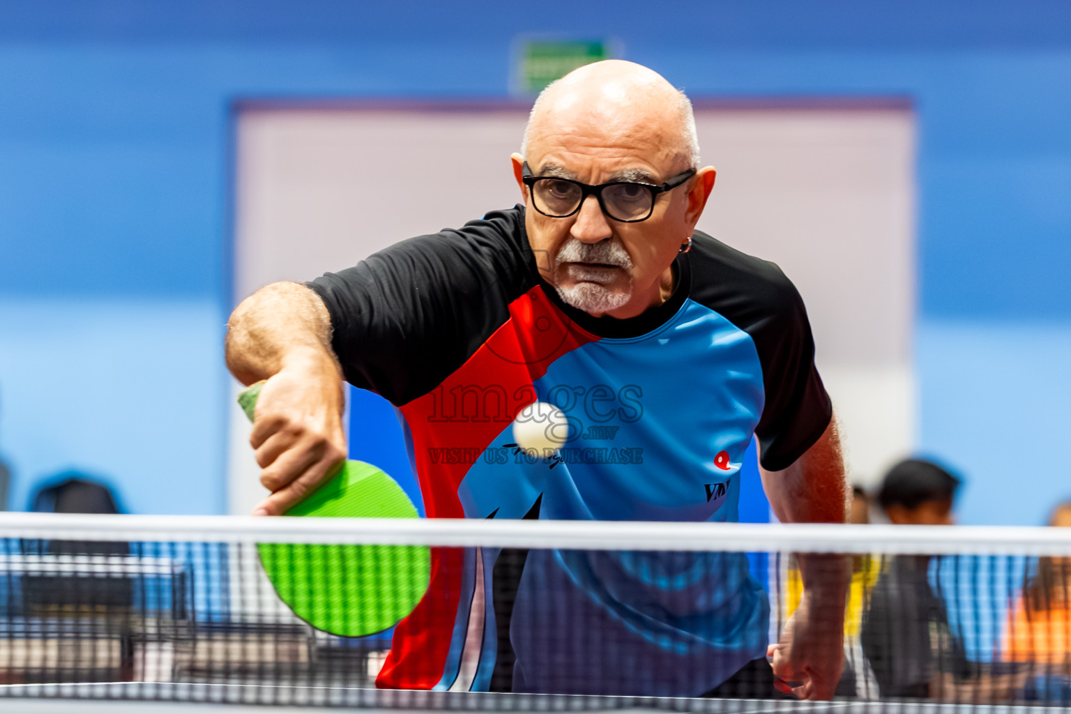 Day 1 of 1st Thoddoo Masters Table Tennis Tournament was held on Thursday, 21st August 2025 in AA Thoddoo, Maldives. Photos: Nausham Waheed / images.mv