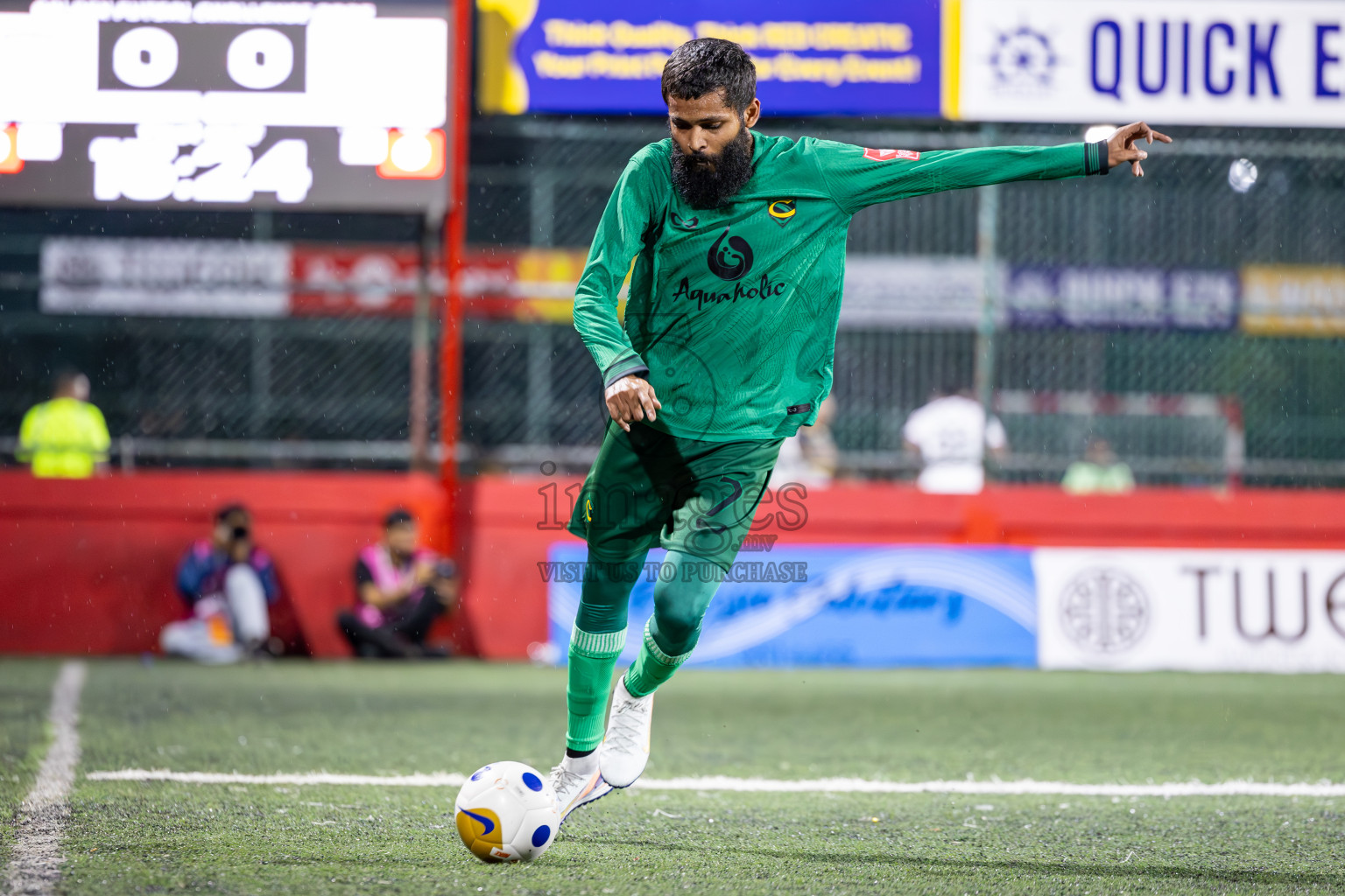 HA Muraidhoo vs HA Vashafaru in Day 9 of Golden Futsal Challenge 2025 was held on Monday, 13th January 2025, in Hulhumale', Maldives
Photos: Ismail Thoriq / images.mv
