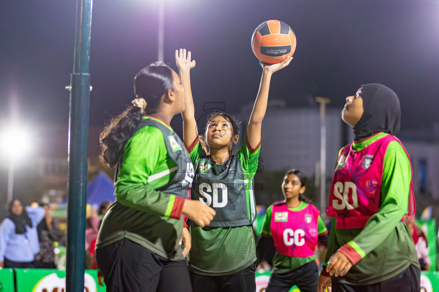 Day 1 of MILO Ramadan Half Court Netball Challenge 2025 held in Hulhumale, Maldives on Thursday, 13 March 2025.
Photos: Hassan Simah / images.mv