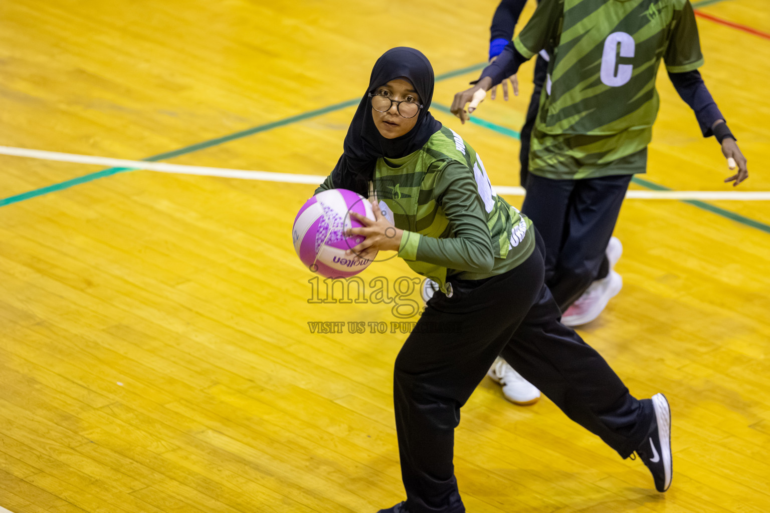Day 13 of 26th Inter-School Netball Tournament 2025 was held in Social Center Indoor Hall on Saturday, 1st November 2025. Photos: Ismail Thoriq / images.mv