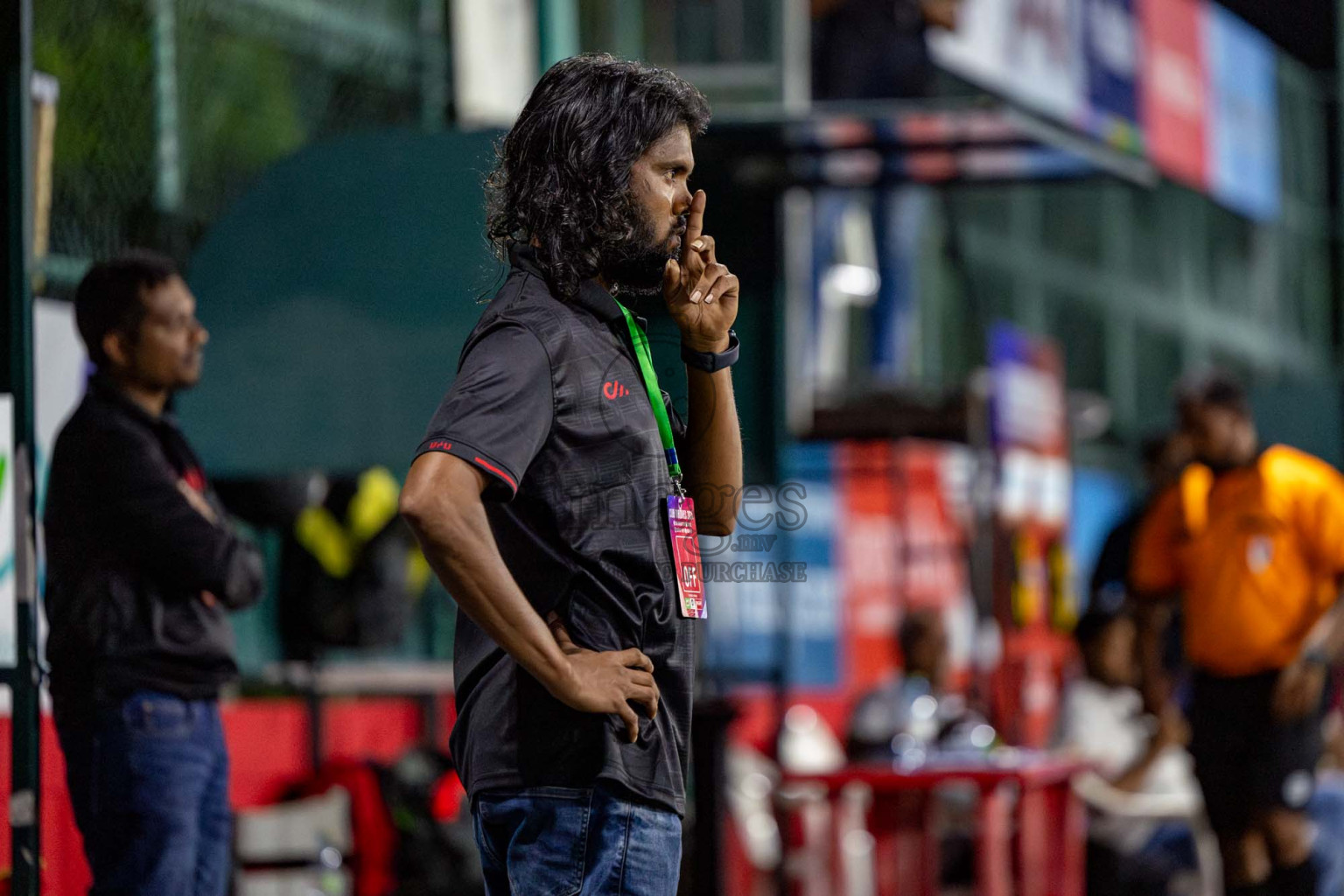 MMA vs CRIMINAL COURT in Club Maldives Classic 2024 held in Rehendi Futsal Ground, Hulhumale', Maldives on Friday, 6th September 2024. 
Photos: Hassan Simah / images.mv