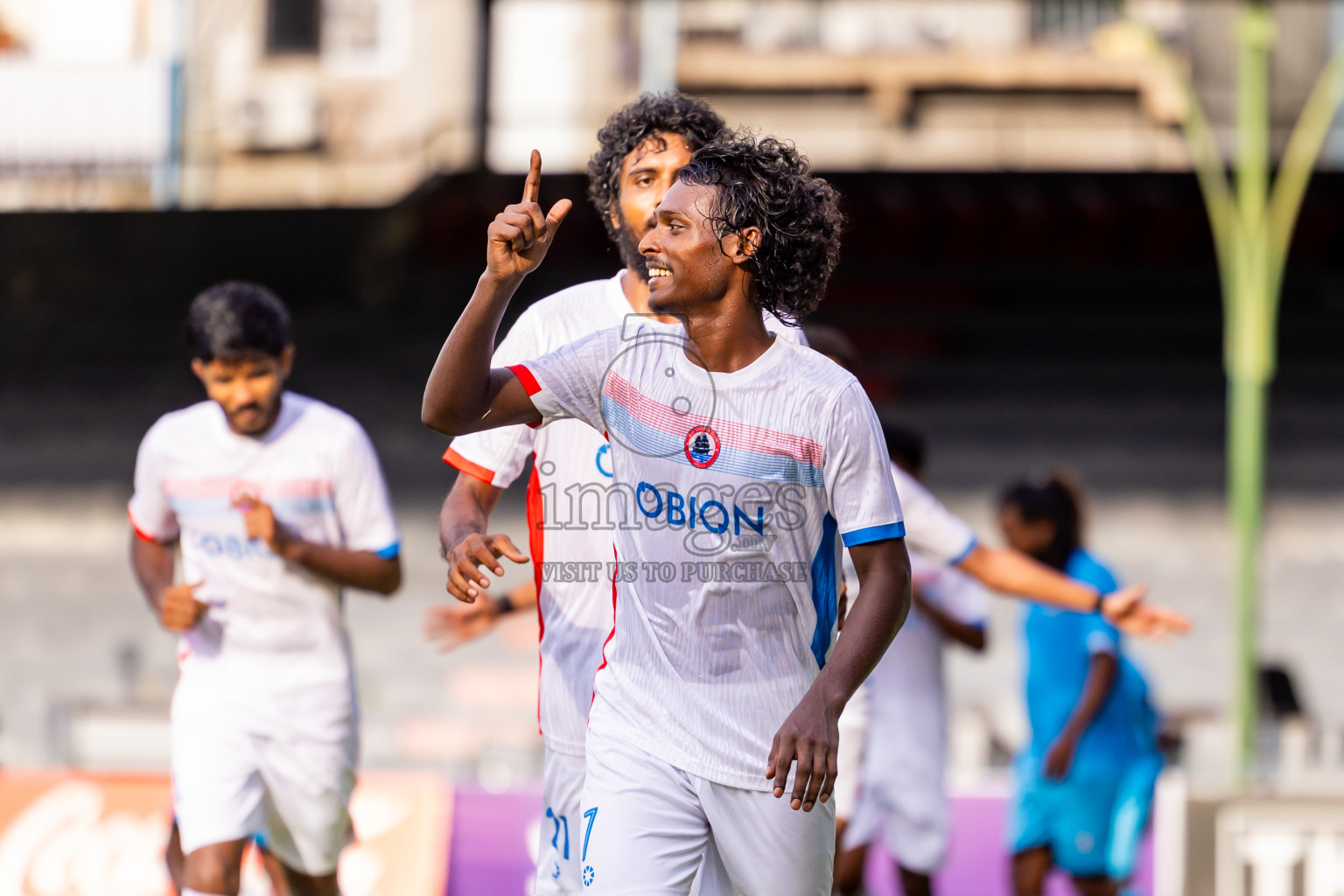 Odi Sports Club vs Mahibadhoo Sports Club in the FAM League Cup 2025 held at National Football Stadium, Male', Maldives on Friday, 9th May 2025. Photos By: Nausham Waheed / images.mv