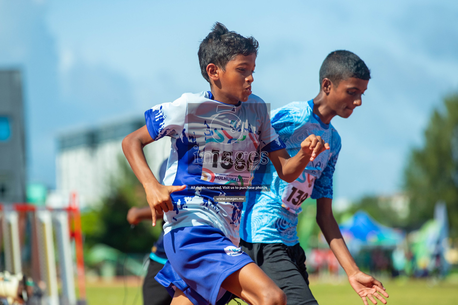 Day three of Inter School Athletics Championship 2023 was held at Hulhumale' Running Track at Hulhumale', Maldives on Tuesday, 16th May 2023. Photos: Nausham Waheed / images.mv