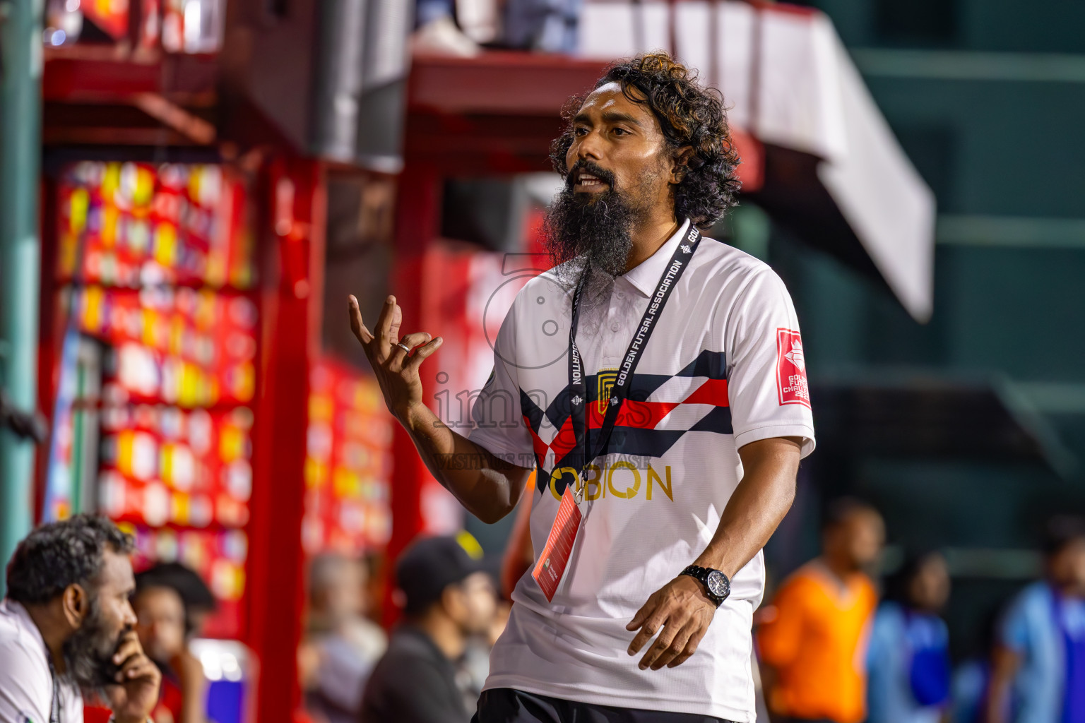 HDh Naivaadhoo vs HDh Neykurendhoo in Haa Dhaalu Atoll Finals Day 28 of Golden Futsal Challenge 2025 was held on Saturday , 1st February 2025, in Hulhumale', Maldives. Photos: Ismail Thoriq / images.mv