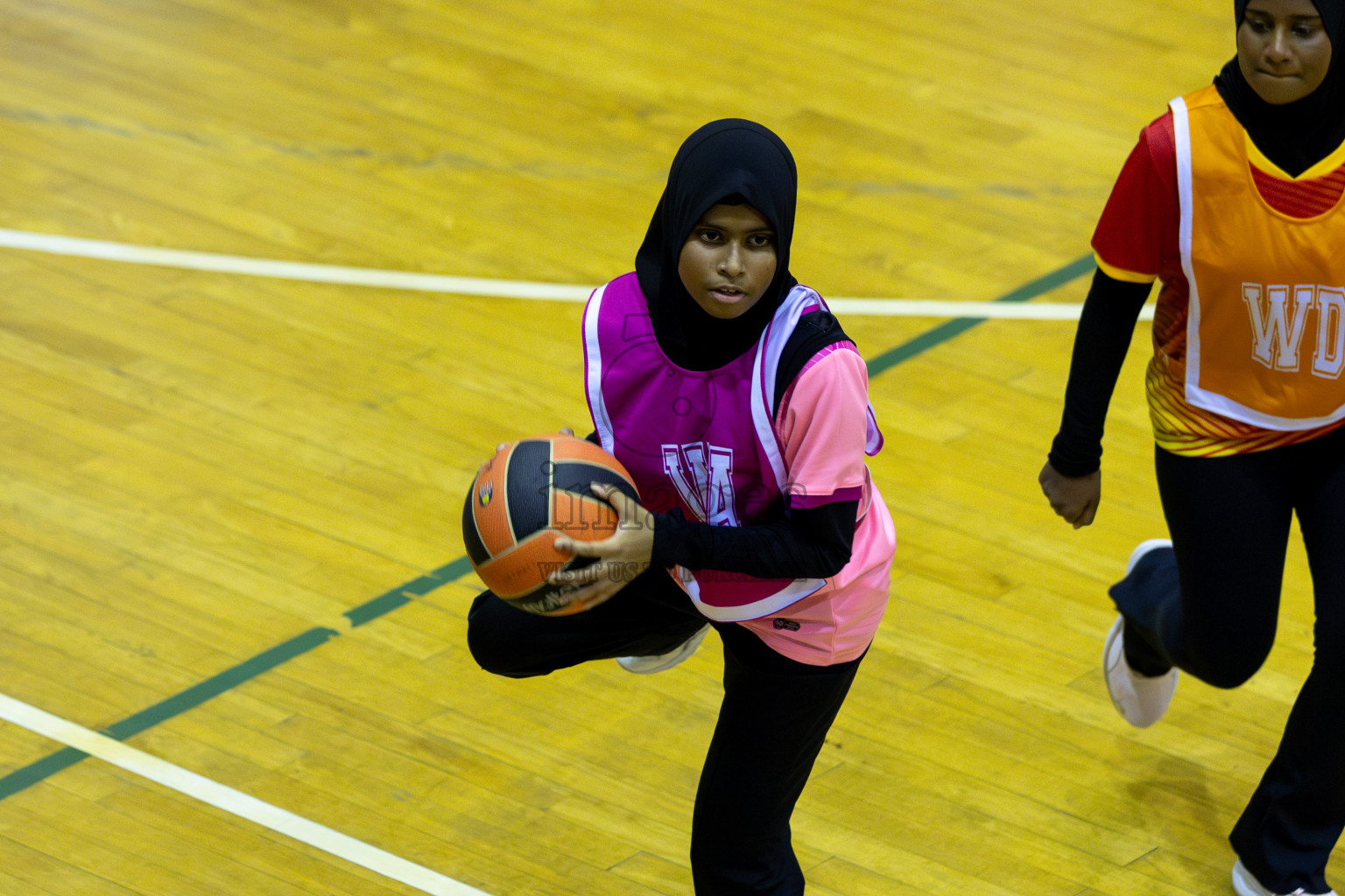 Day 3 of 21st National Netball Tournament was held in Social Canter at Male', Maldives on Friday, 10th May 2024. Photos: Mohamed Mahfooz Moosa / images.mv