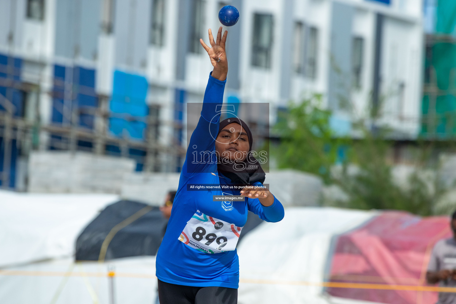 Day three of Inter School Athletics Championship 2023 was held at Hulhumale' Running Track at Hulhumale', Maldives on Tuesday, 16th May 2023. Photos: Nausham Waheed / images.mv