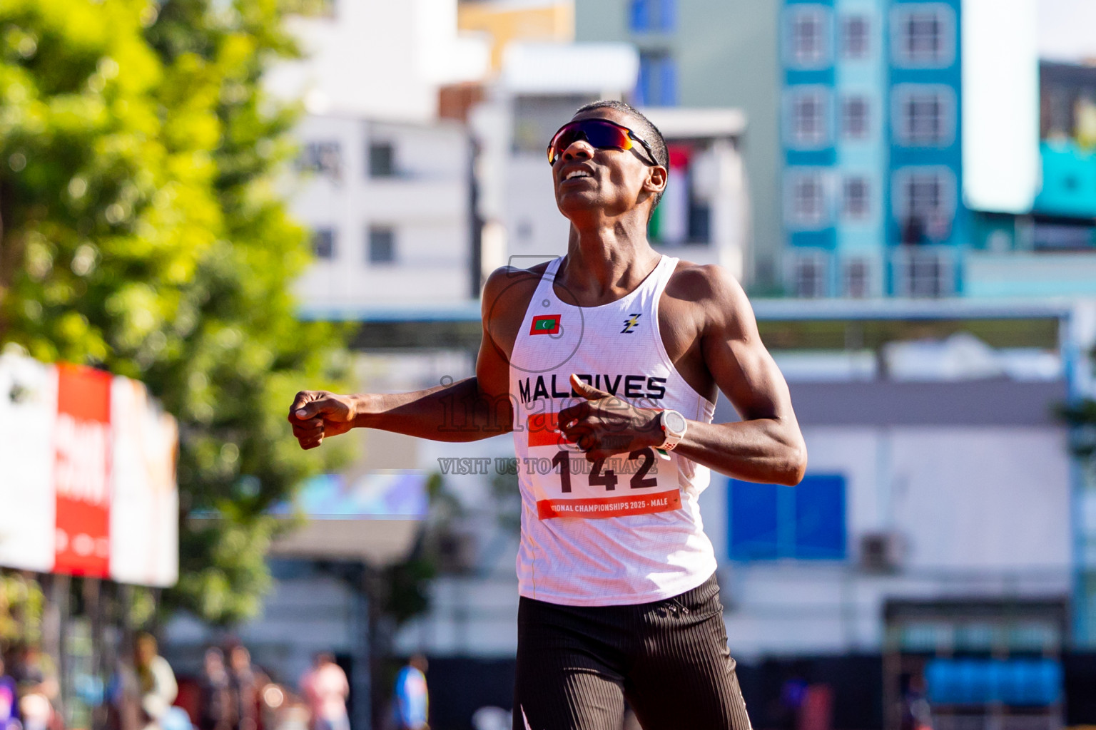 Day 3 of National Athletics Championship 2025 was held at Ekuveni Running Ground in Male', Maldives on Saturday, 16th August 2025. Photos: Nausham Waheed / images.mv