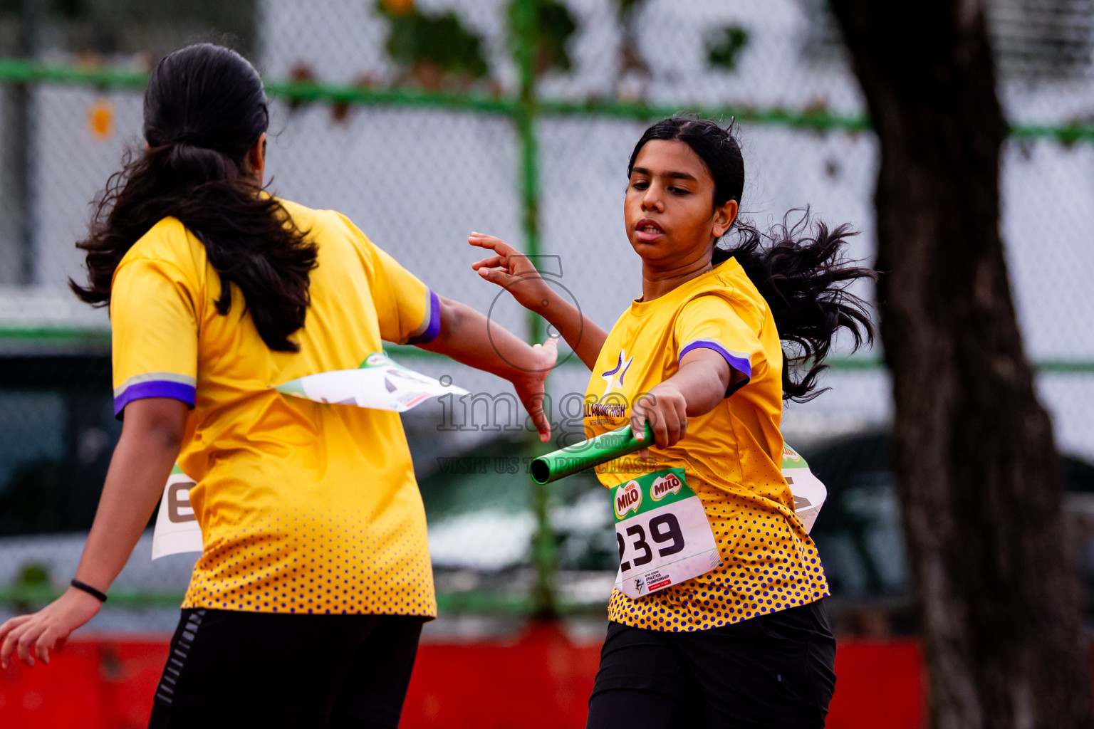 Day 6 of Inter-school Athletics Championship 2025 held in Ekuveni Synthetic Track, Male', Maldives on Sunday, 12th October 2025. Photos by: Nausham Waheed / Images.mv