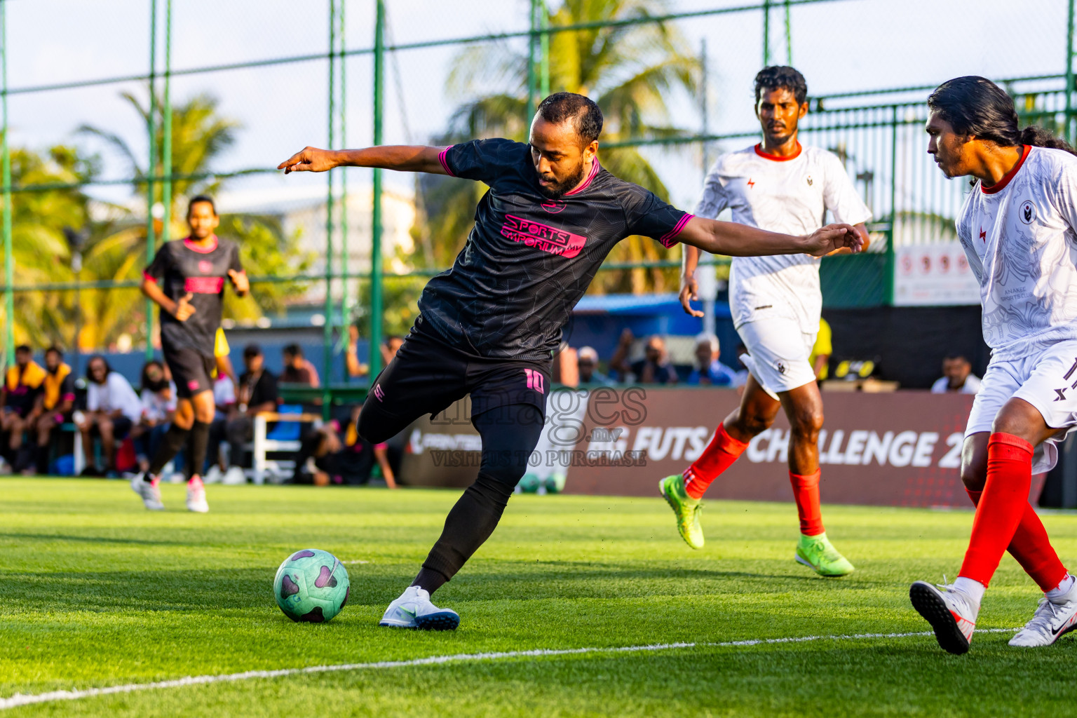 JJ Sports Club vs Anakee SC in Day 13 of BG Futsal Challenge 2024 was held on Sunday, 24th March 2024, in Male', Maldives Photos: Nausham Waheed / images.mv