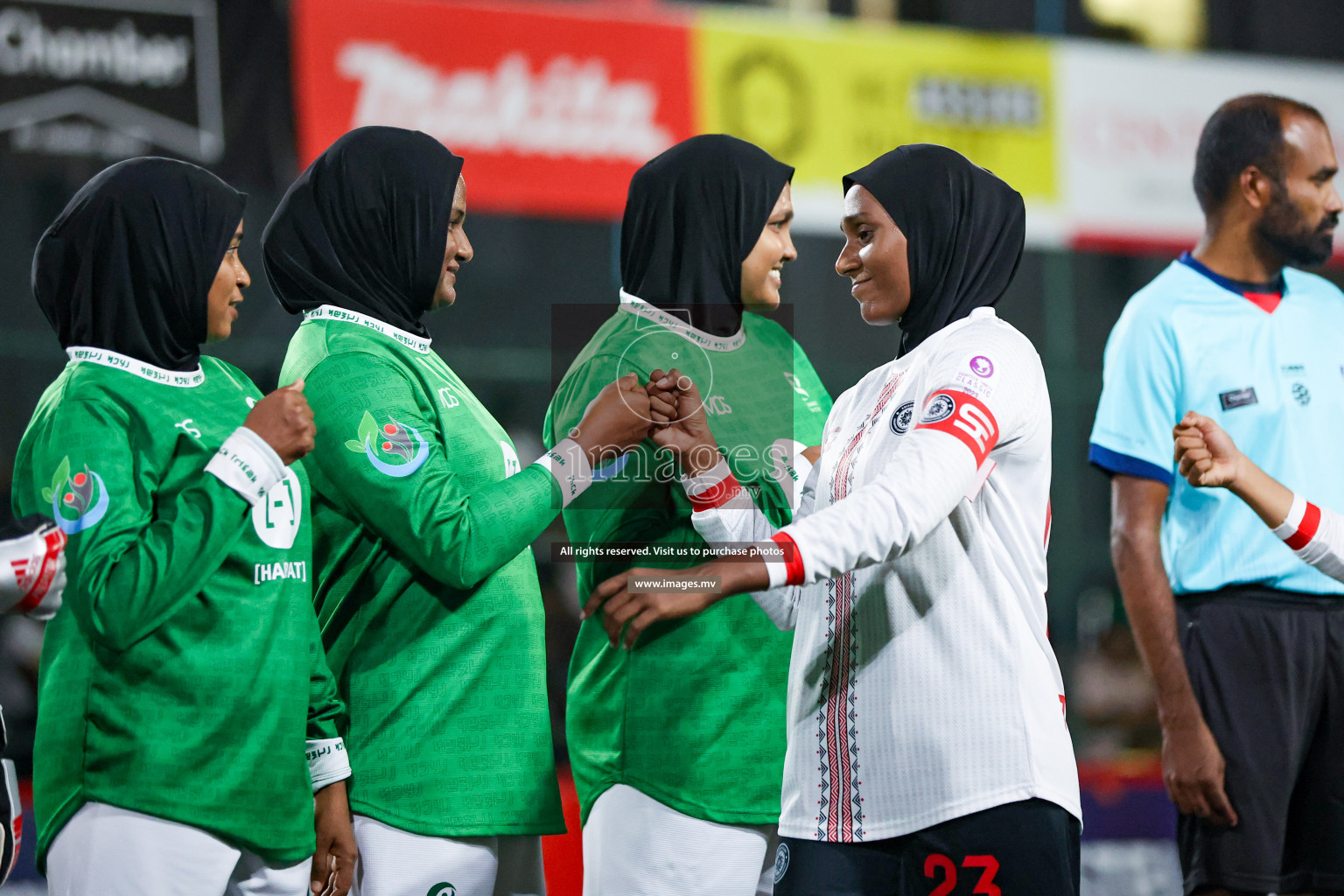 Hulhumale Hospital vs Prison RC in 18/30 Futsal Fiesta Classic 2023 held in Hulhumale, Maldives, on Monday, 17th July 2023 Photos: Nausham Waheed / images.mv