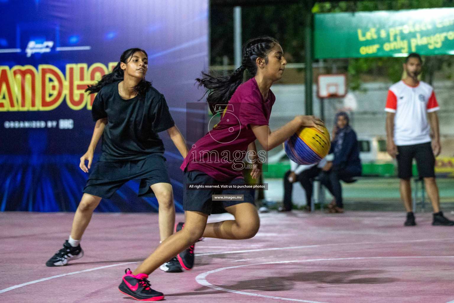 Day4 of Slamdunk by Sosal on 15th April 2023 held in Male'. Photos: Nausham waheed /images.mv