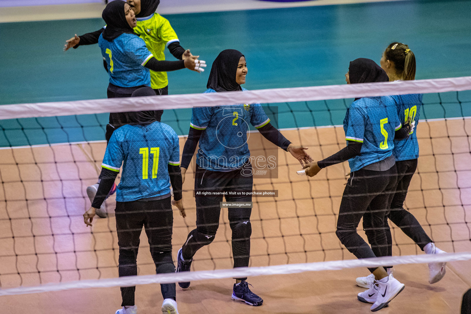 Volleyball Association Cup 2022-Women's Division-Match Day 11 held in Male', Maldives on Saturday, 6th June 2022 at Social Center Indoor Hall Photos By: Nausham Waheed /images.mv