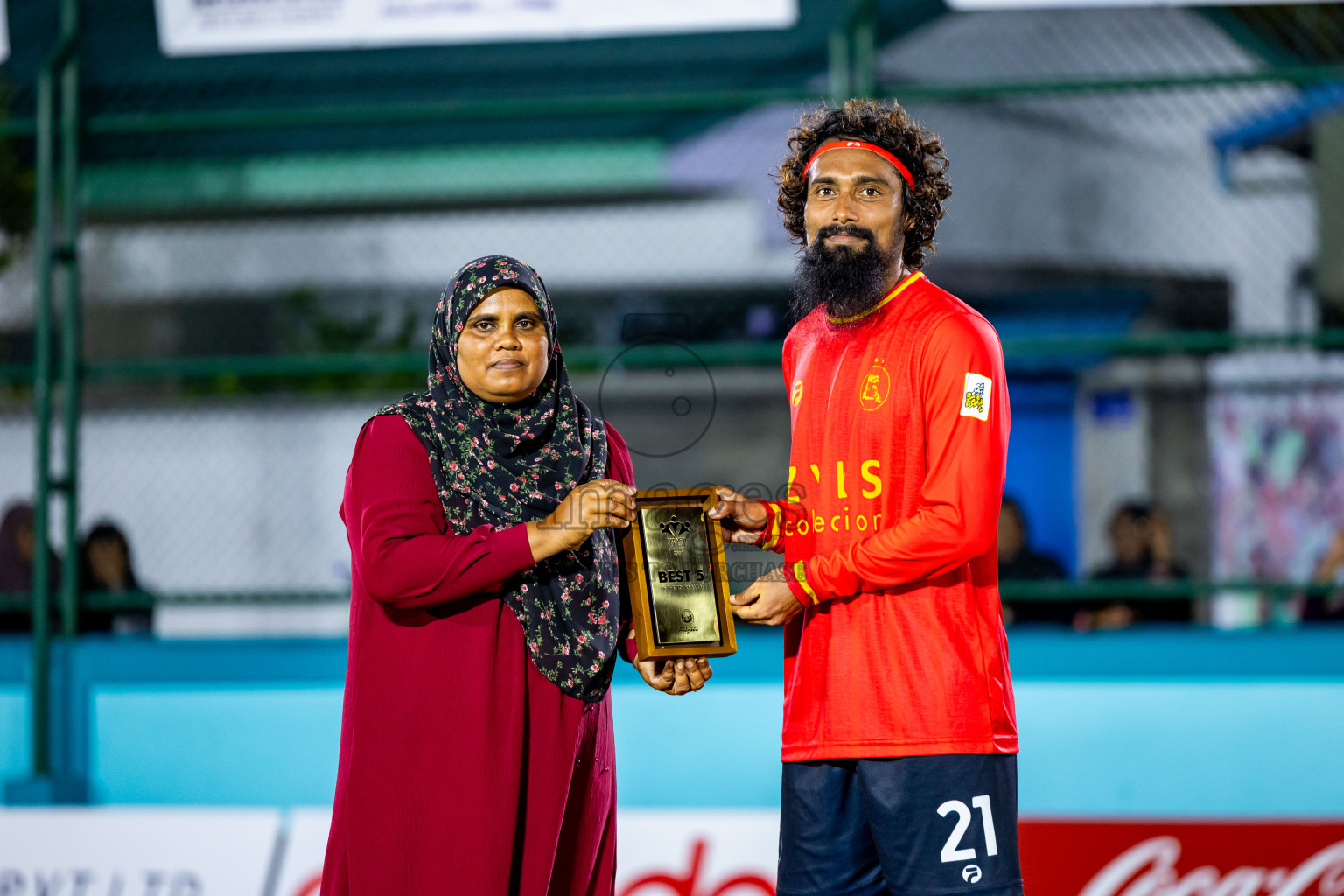 Dee Ess Kay vs Kovigoani in Final of Laamehi Dhiggaru Ekuveri Futsal Challenge 2024 was held on Wednesday, 31st July 2024, at Dhiggaru Futsal Ground, Dhiggaru, Maldives Photos: Nausham Waheed / images.mv