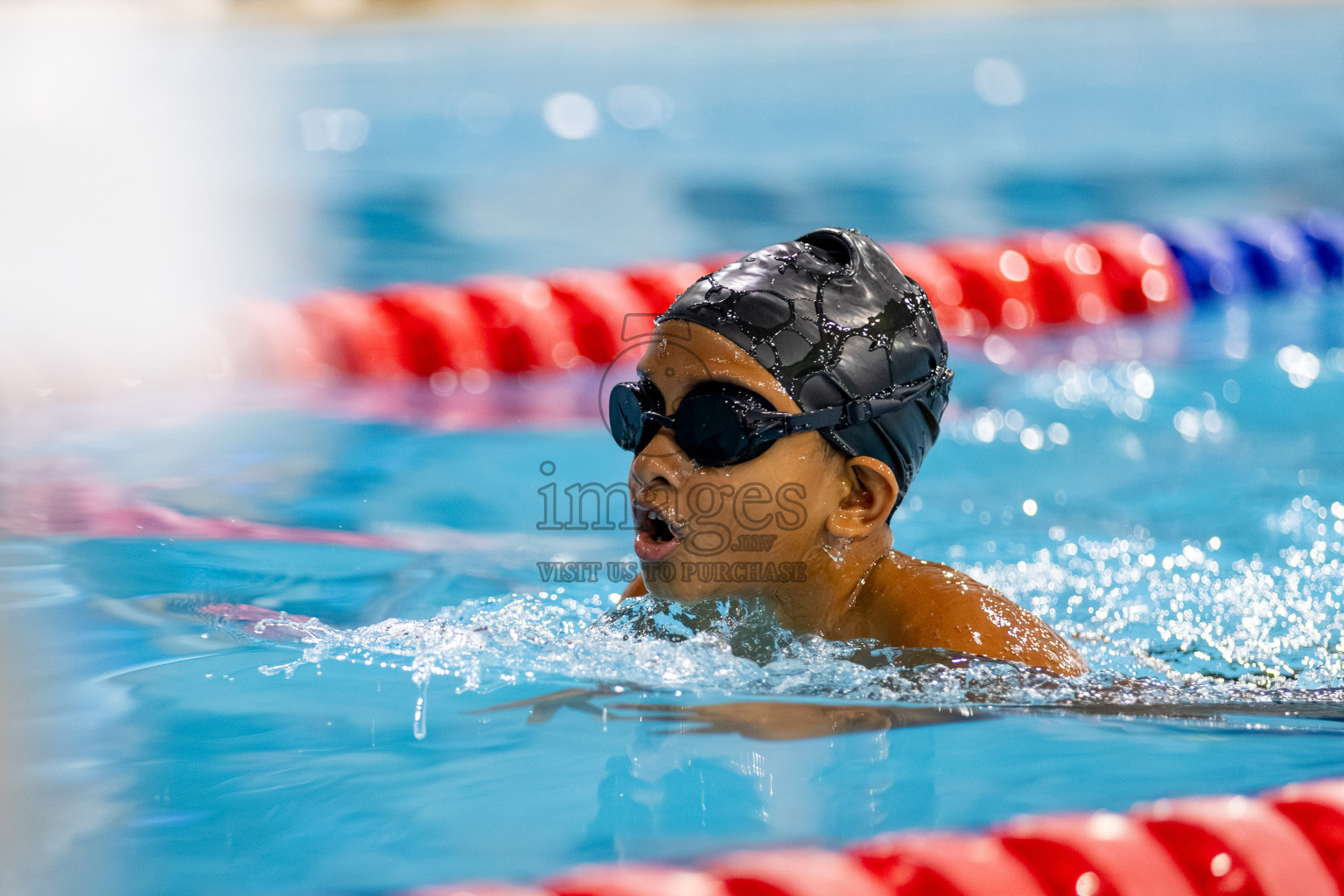 Day 4 of BML 6th National Kids Swimming Kids Festival 2025 held in Hulhumale', Maldives on Thursday, 6th November 2024. Photos: Hassan Simah / images.mv