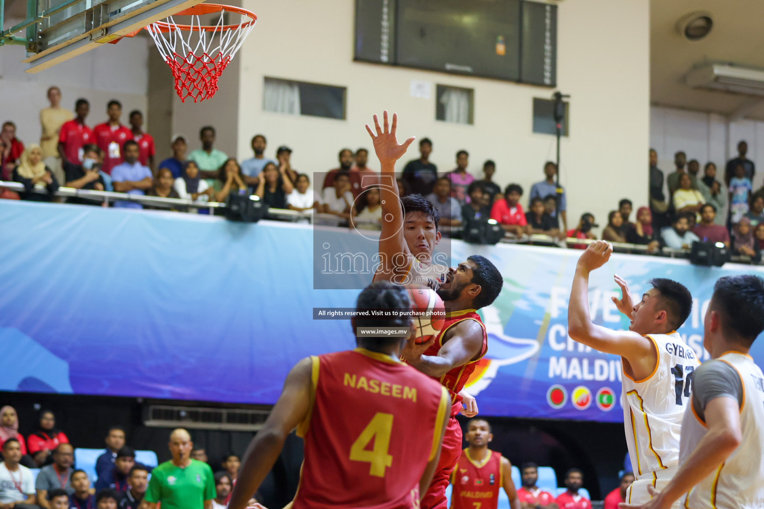 Maldives vs Bhutan in Five Nation Championship 2023 was held in Social Center, Male', Maldives on Thursday, 15th June 2023. Photos: Ismail Thoriq / images.mv