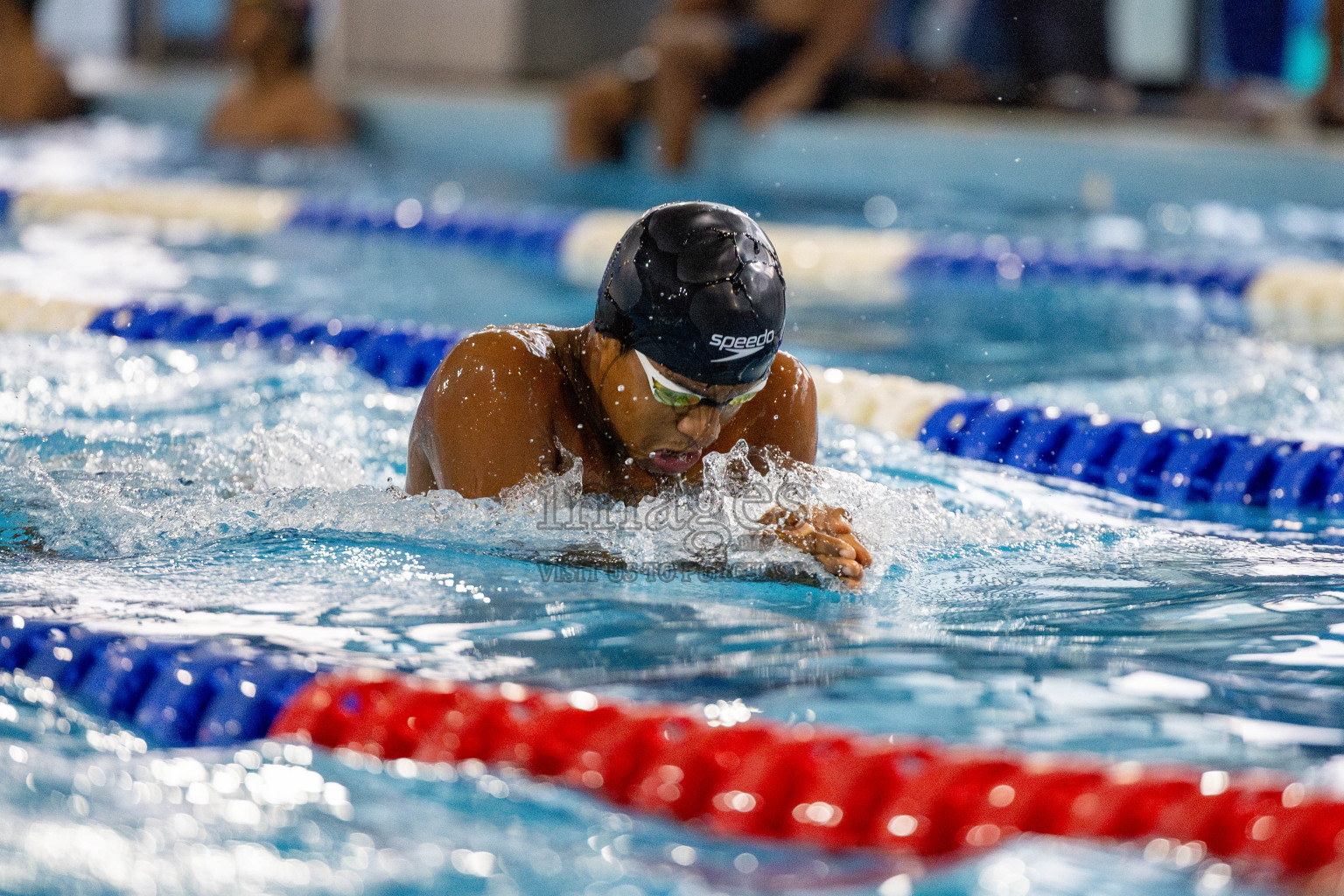 Day 4 of National Swimming Competition 2024 held in Hulhumale', Maldives on Monday, 16th December 2024. 
Photos: Hassan Simah / images.mv