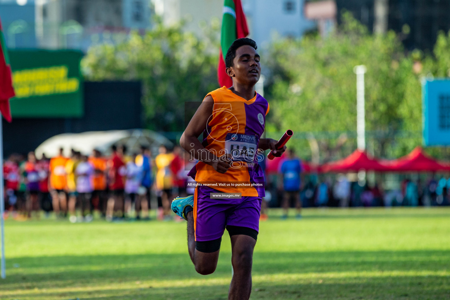 Day 2 of Inter-School Athletics Championship held in Male', Maldives on 24th May 2022. Photos by: Maanish / images.mv