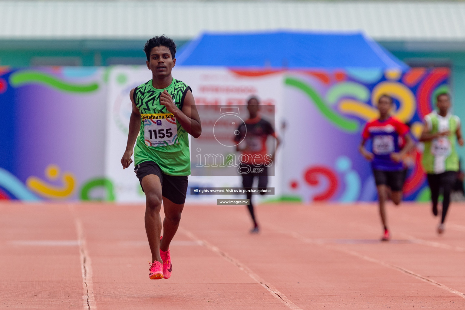 Day two of Inter School Athletics Championship 2023 was held at Hulhumale' Running Track at Hulhumale', Maldives on Sunday, 15th May 2023. Photos: Shuu/ Images.mv