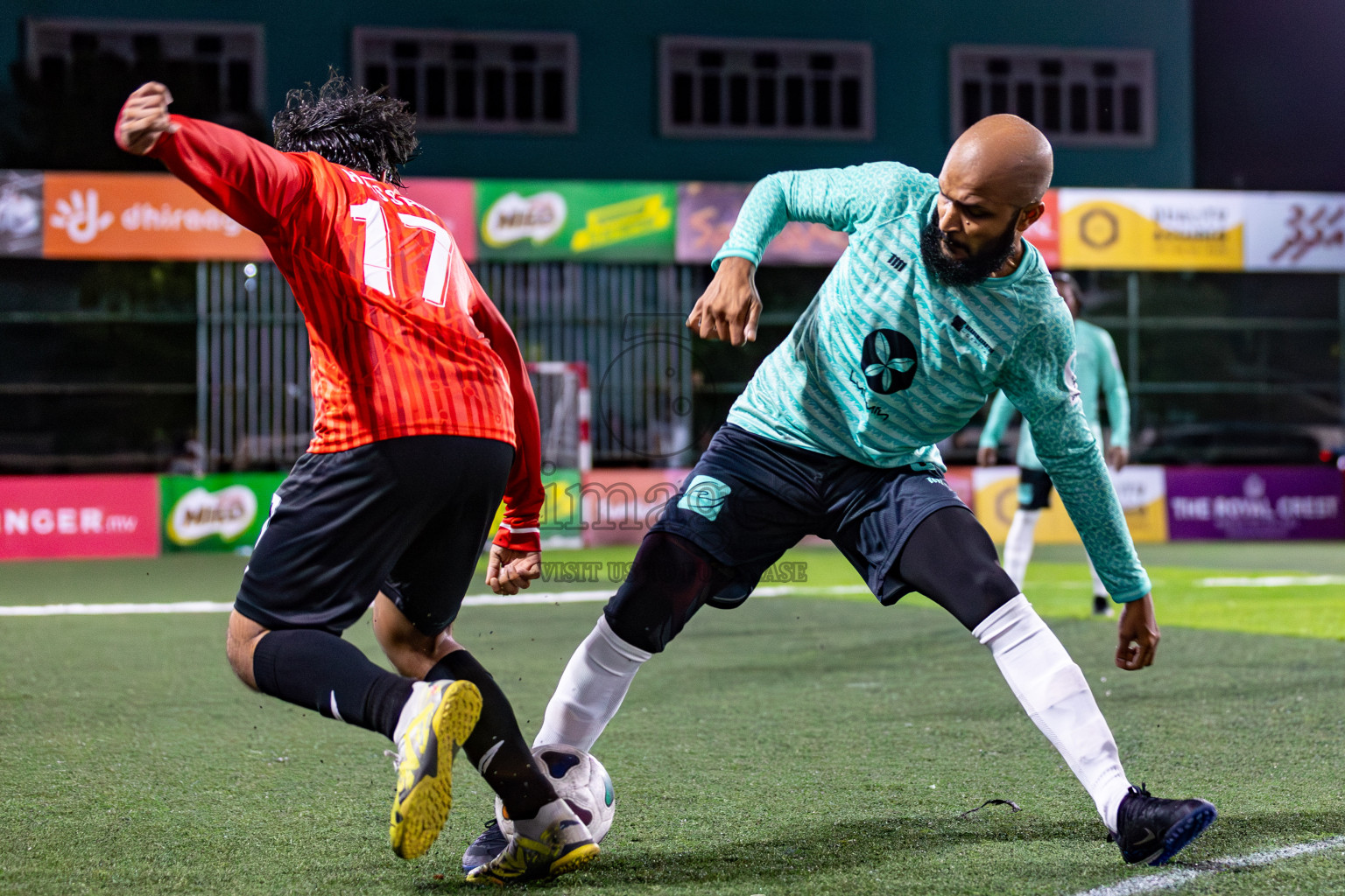 DHARUMAVANTHA vs FINANCE RC in Club Maldives Classic 2024 held in Rehendi Futsal Ground, Hulhumale', Maldives on Tuesday, 10th September 2024. 
Photos: Mohamed Mahfooz Moosa / images.mv