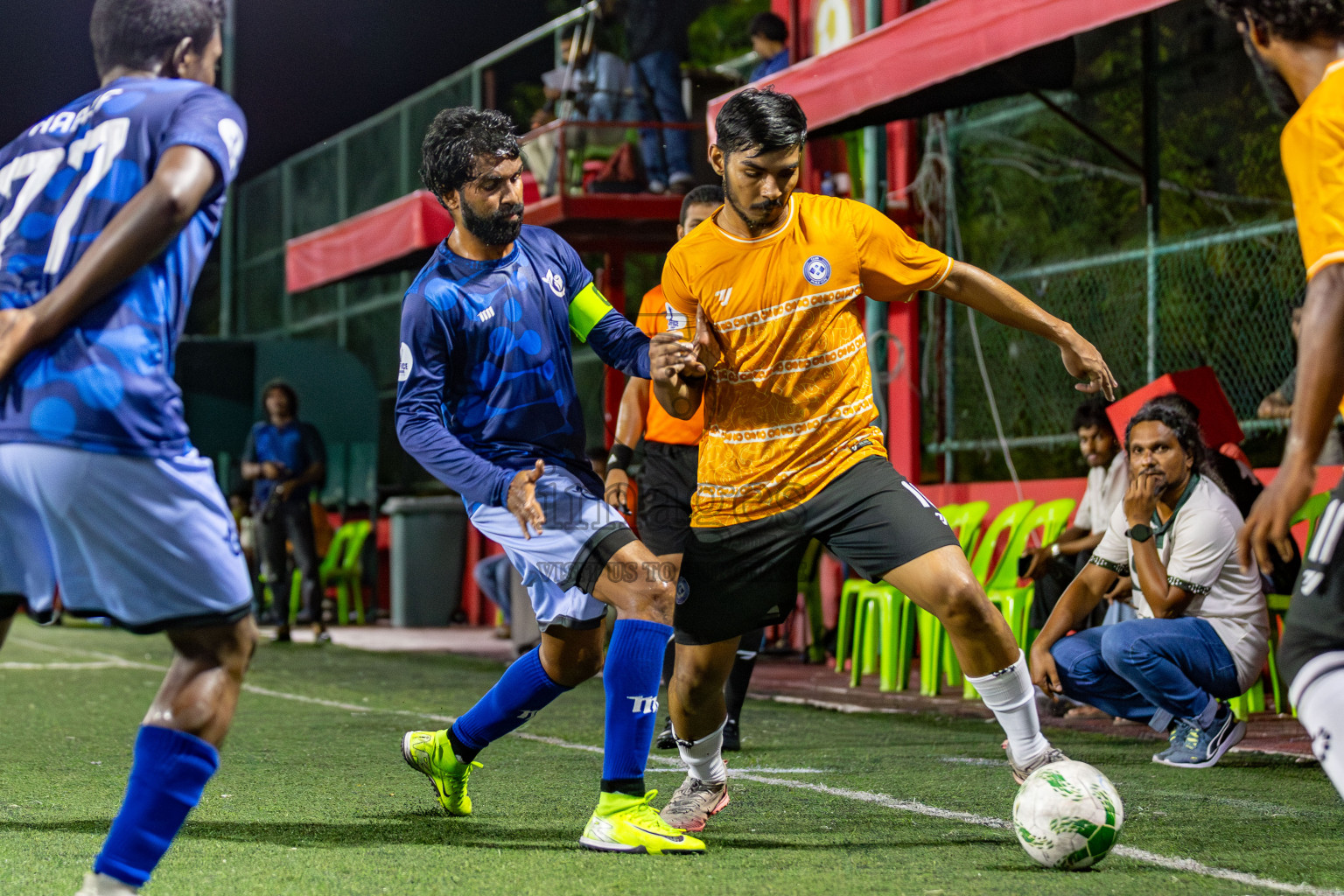 Hulhumale Hospital vs Club Male City in Day 11 of Office League 2025 was held on Saturday, 26th April 2025 in Hulhumale', Maldives. Photos: Mohamed Mahfooz Moosa / images.mv