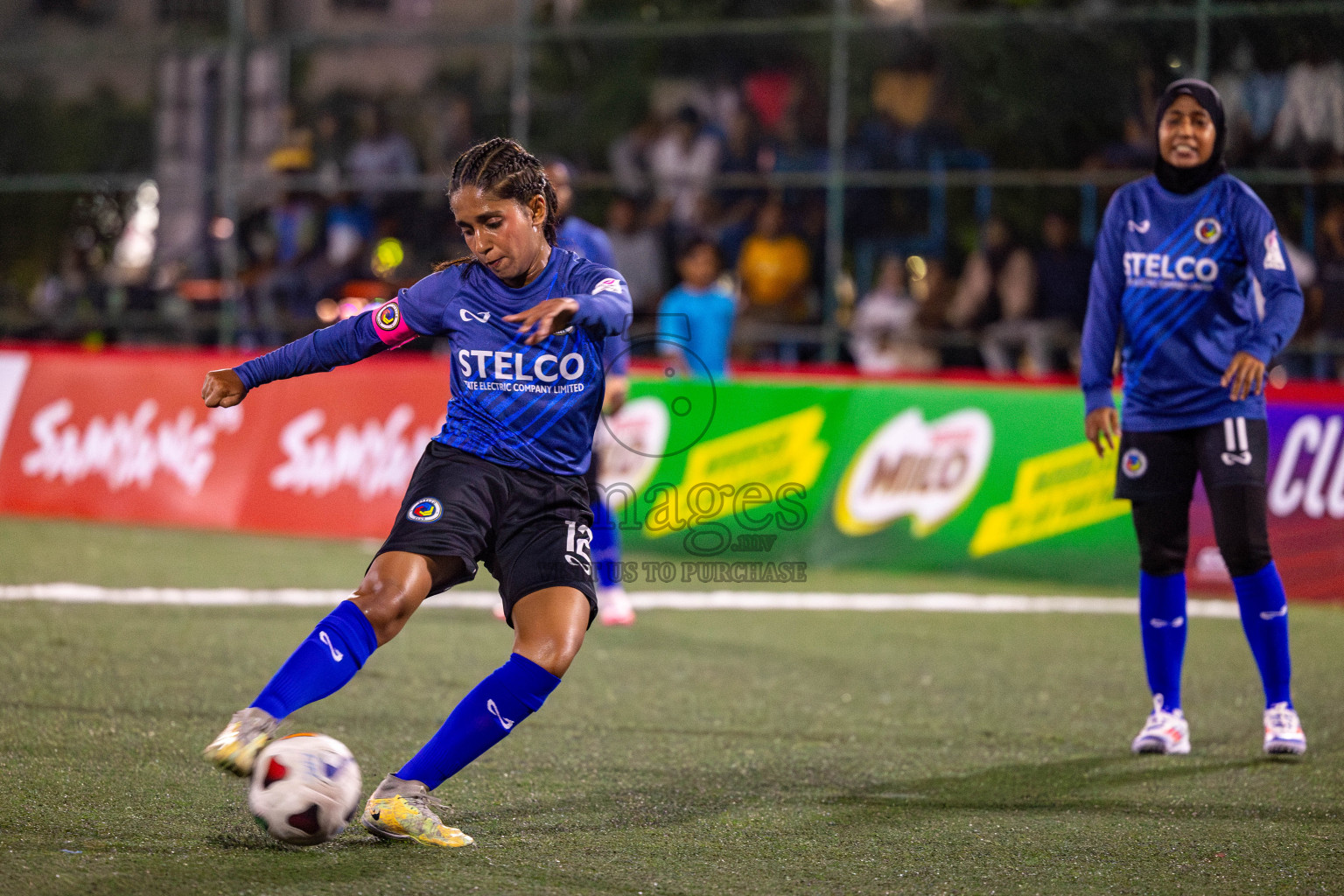 STELCO RECREATION CLUB vs TEAM DHARUMAVANTHA in Eighteen Thirty 2024 held in Rehendi Futsal Ground, Hulhumale', Maldives on Thursday, 5th September 2024. 
Photos: Hassan Simah / images.mv