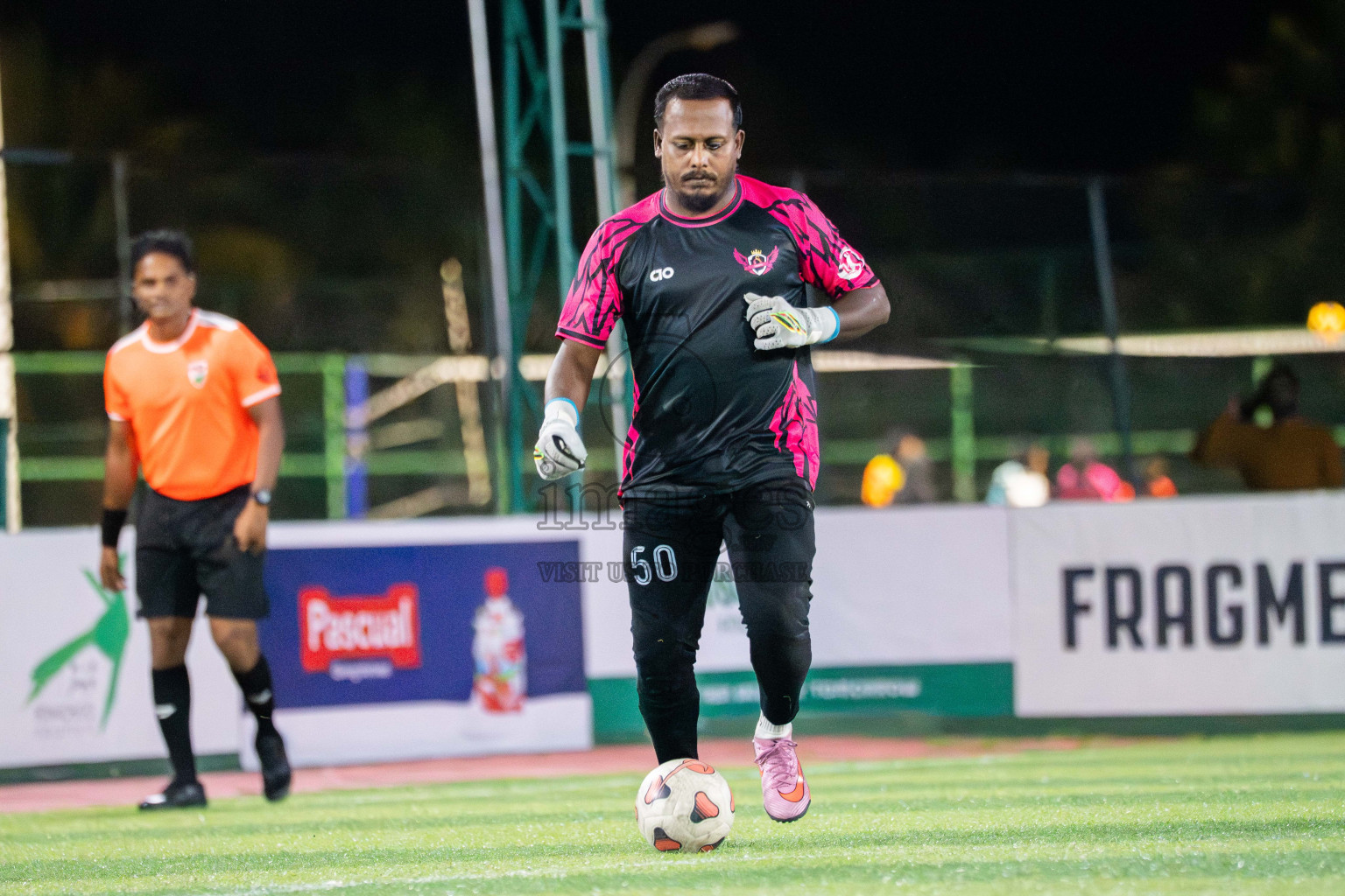 BG SC VS Goalhians in Day 3 - Fonadhoo Youth Futsal Challenge 2025 held in Fonadhoo Futsal Stadium, L. Fonadhoo, Maldives on Tuesdat, 28th October 2025 Photos: Arif Rasheed / images.mv