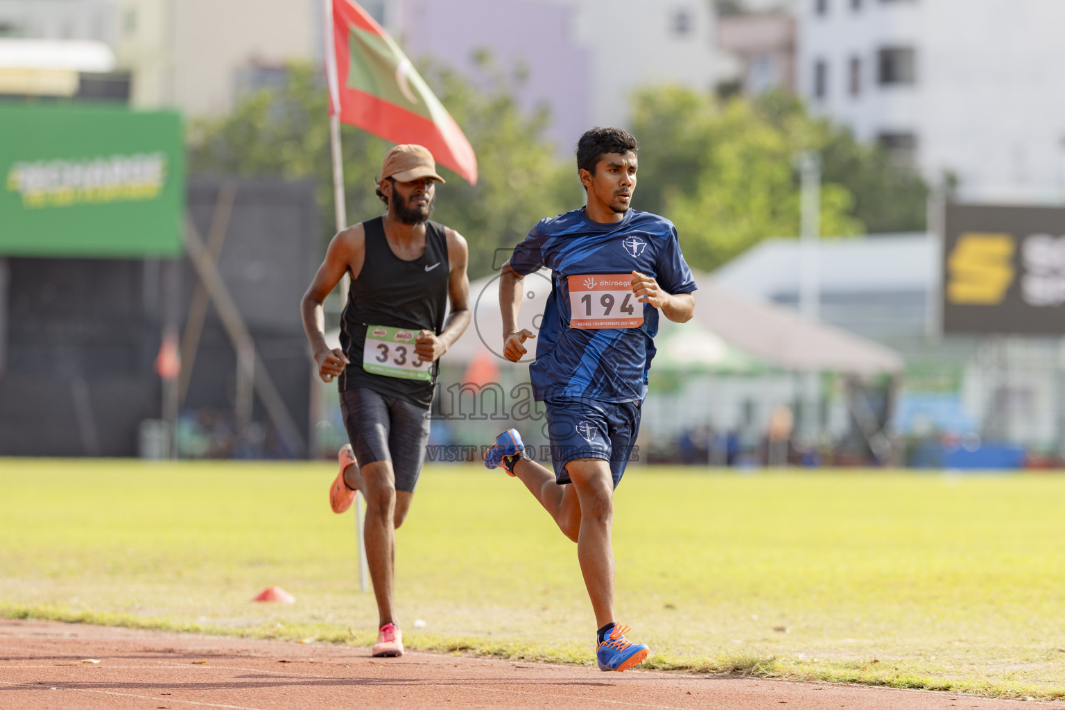 Day 1 of National Athletics Championship 2025 was held at Ekuveni Running Ground in Male', Maldives on Thursday, 14th August 2025. Photos: Hasni / images.mv