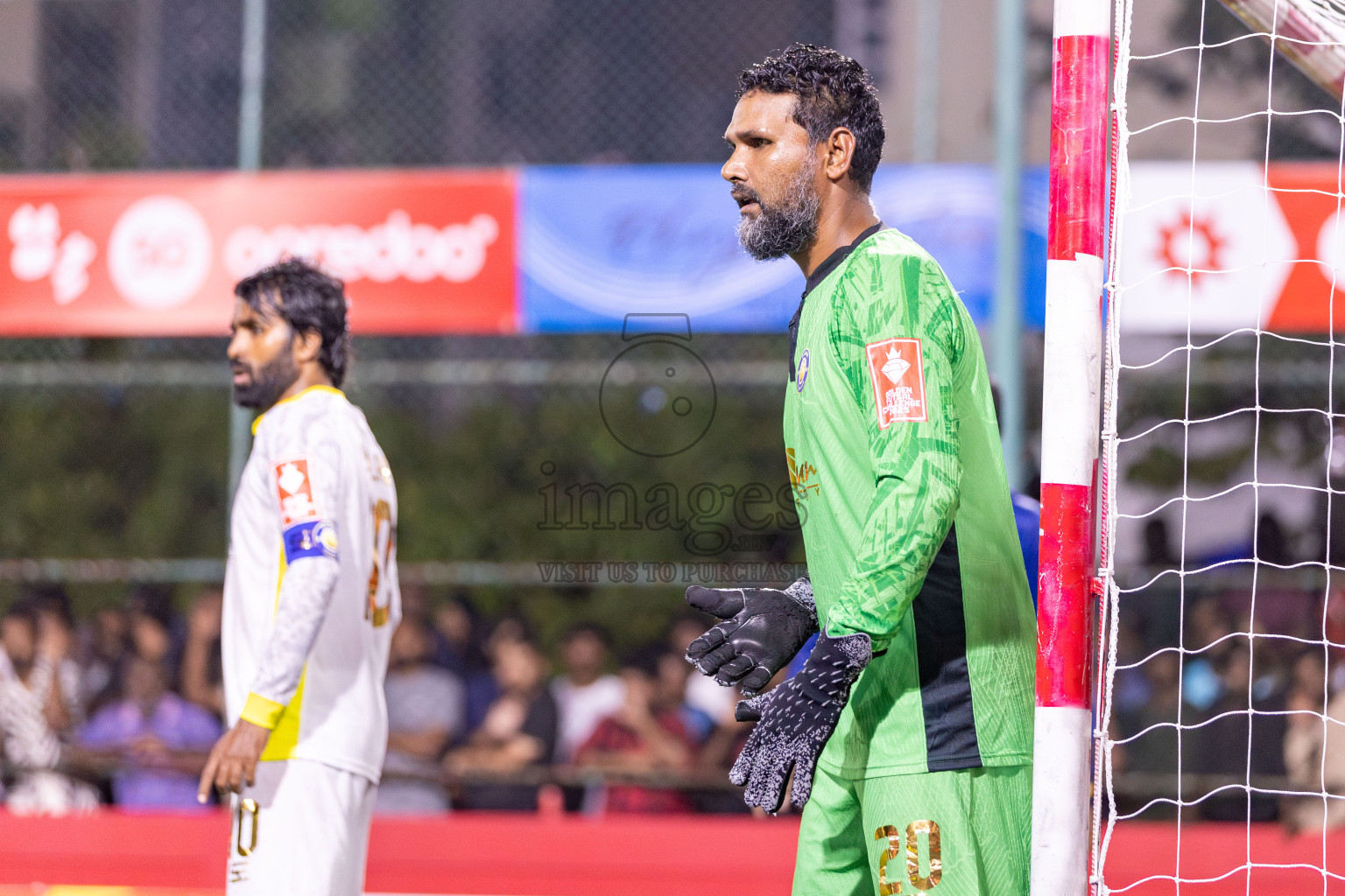 HA Baarah vs HA Maarandhoo in Day 5 of Golden Futsal Challenge 2025 on Thursday, 9th January 2025, in Hulhumale', Maldives 
Photos: Hassan Simah / images.mv