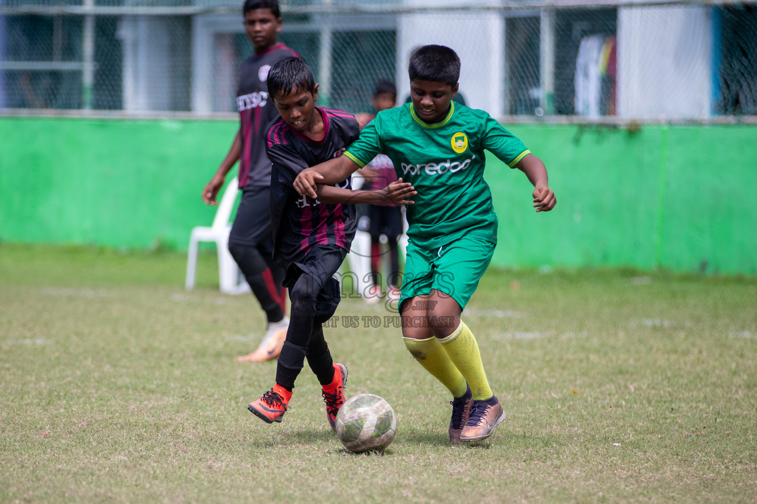 Day 3 of MILO Academy Championship 2024 - U12 was held at Henveiru Grounds in Male', Maldives on Saturday, 6th July 2024. Photos: Mohamed Mahfooz Moosa / images.mv