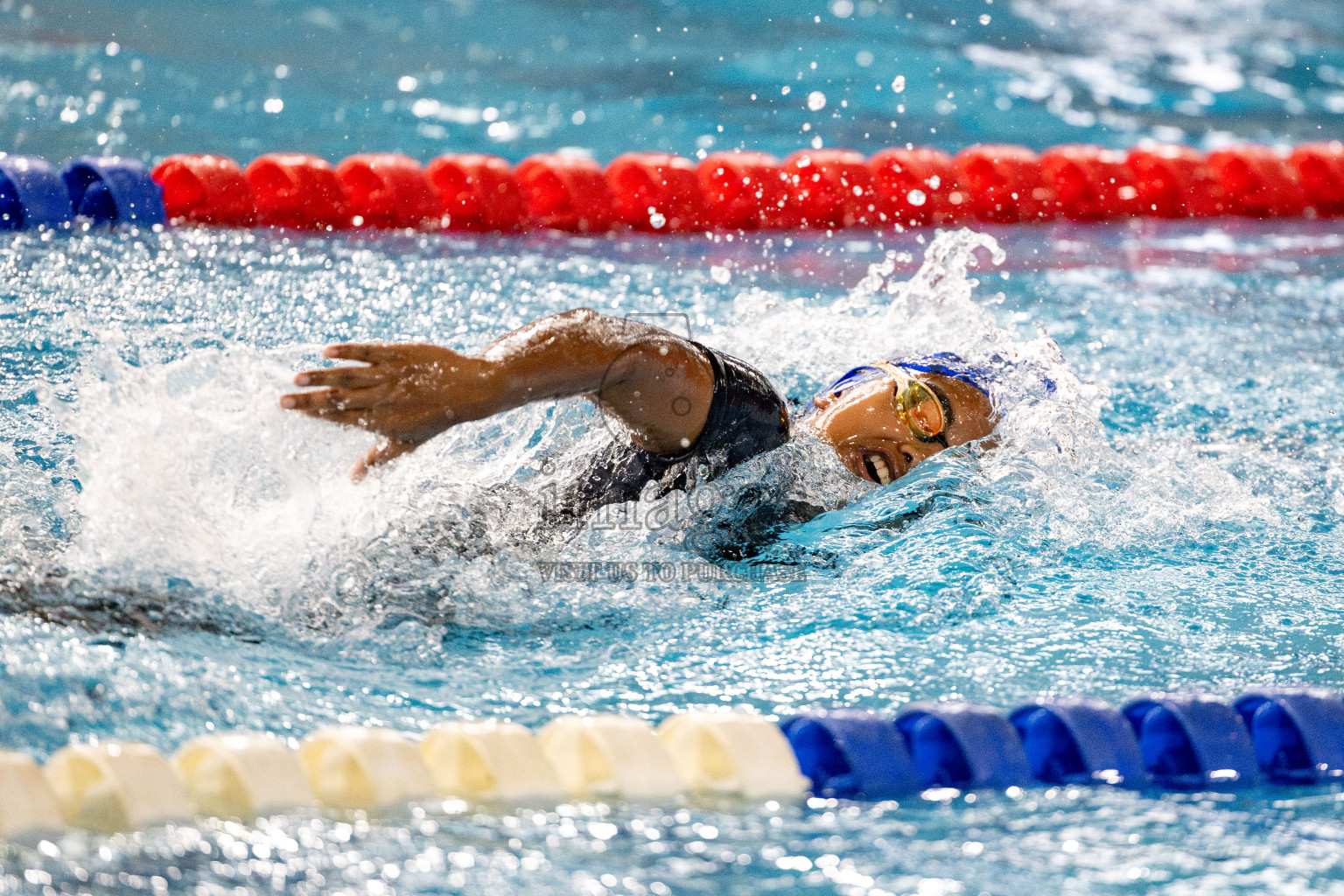 Day 5 of National Swimming Competition 2024 held in Hulhumale', Maldives on Tuesday, 17th December 2024. 
Photos: Hassan Simah / images.mv