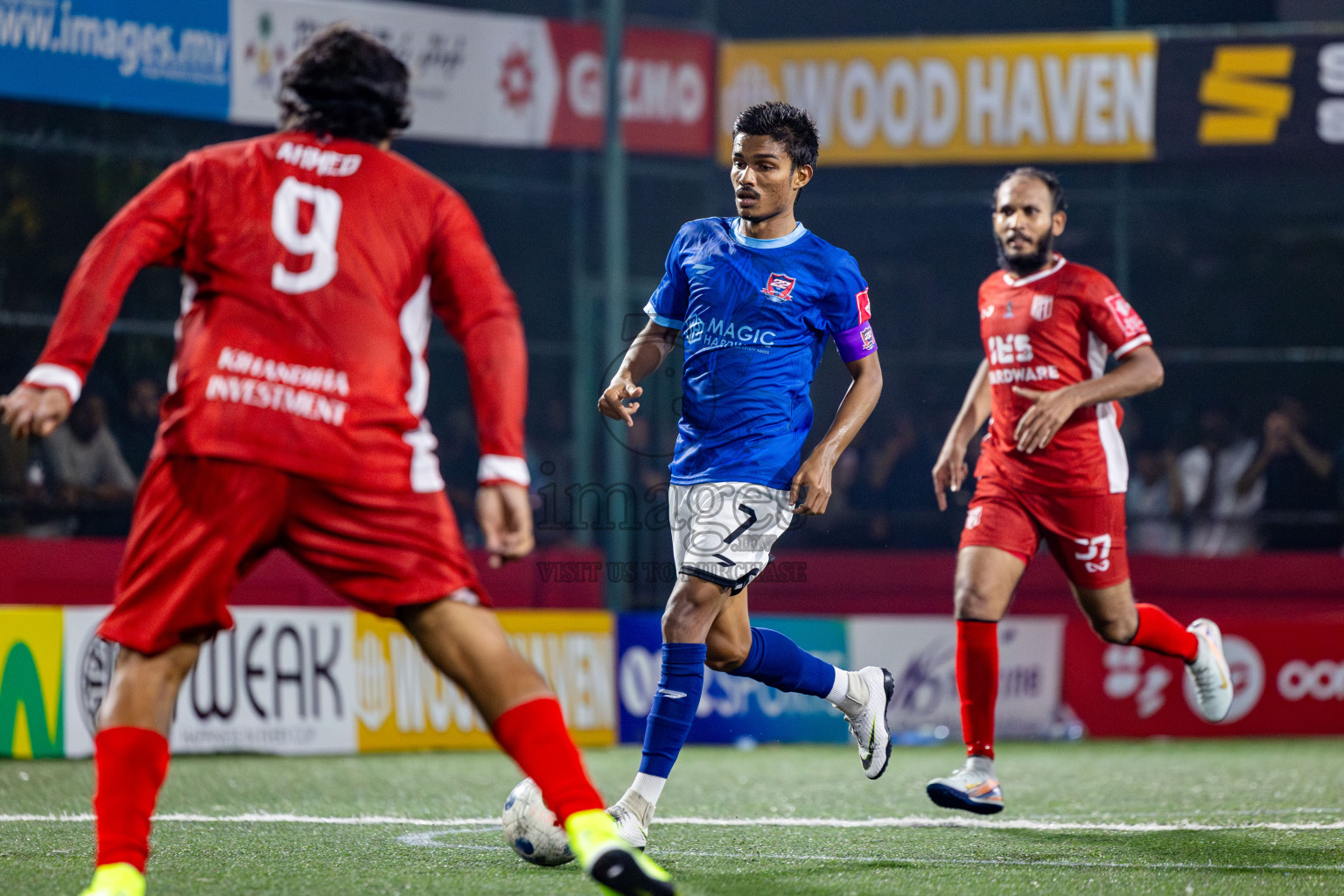 HA Kelaa vs HA Hoarafushi in Day 13 of Golden Futsal Challenge 2025 was held on Friday, 17th January 2025, in Hulhumale', Maldives. Photos: Nausham Waheed / images.mv