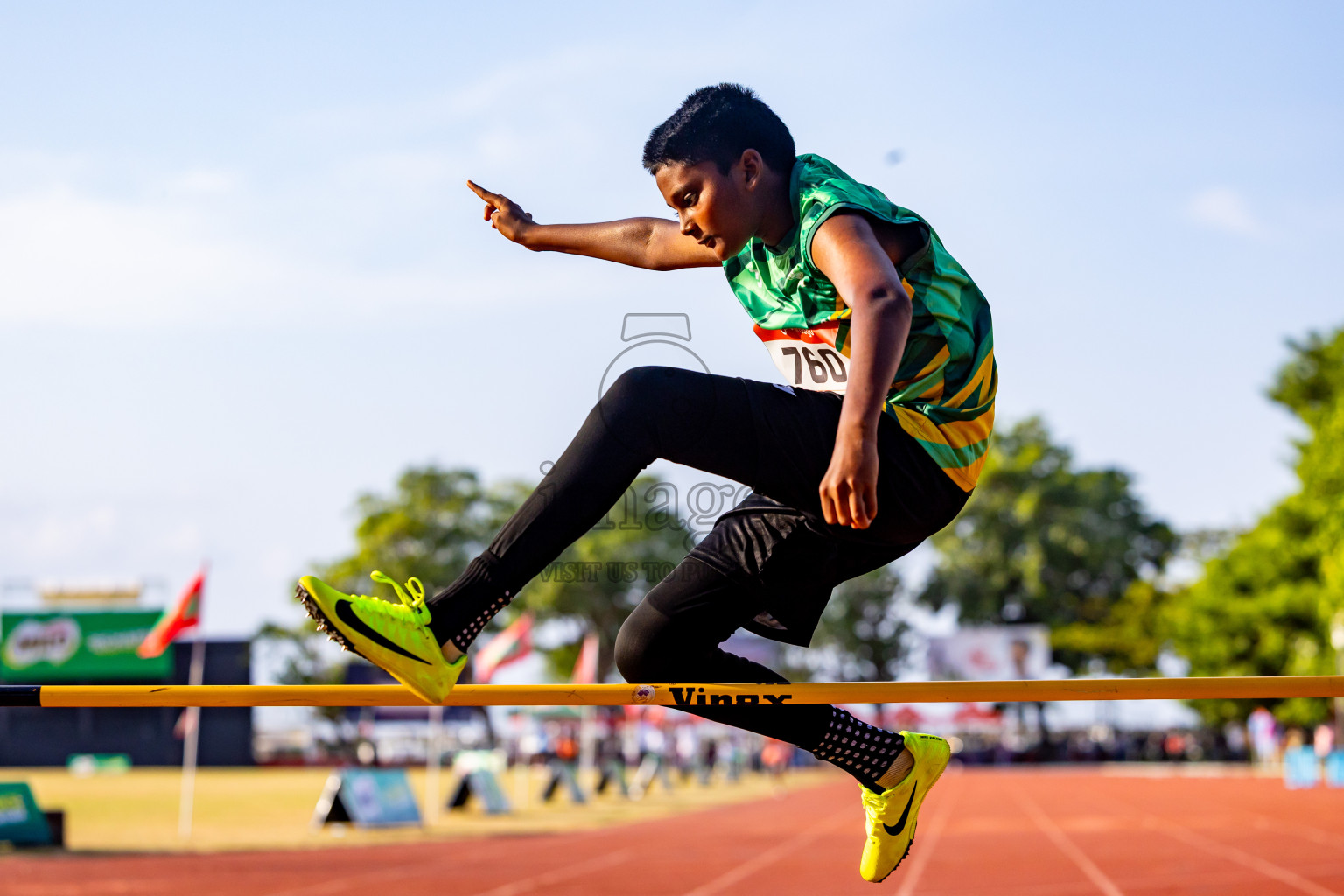 Day 3 of Inter-school Athletics Championship 2025 held in Ekuveni Synthetic Track, Male', Maldives on Wednesday, 08th October 2025. Photos by: Nausham Waheed / Images.mv
