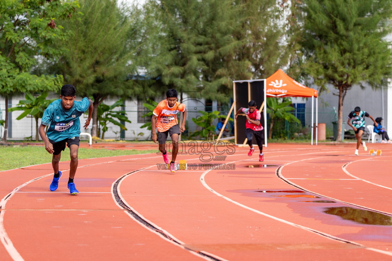 Day 2 of MWSC Interschool Athletics Championships 2024 held in Hulhumale Running Track, Hulhumale, Maldives on Sunday, 10th November 2024. 
Photos by:  Hassan Simah / Images.mv