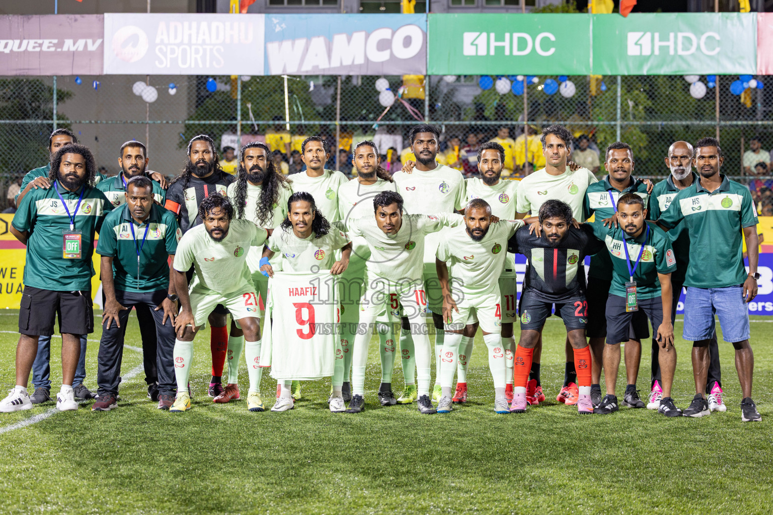 RRC vs Customs RC in Day 7 of Club Maldives Cup 2025 was held in Rehendhi Futsal Ground, Hulhumale', Maldives on Tuesday, 7 October 2025. 
Photos: Hassan Simah / images.mv