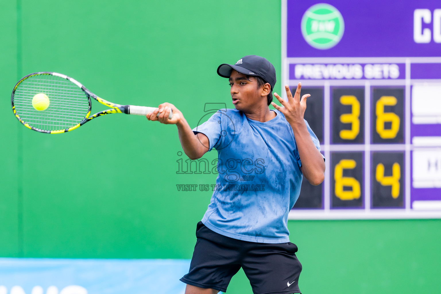 Day 2 of ATF Maldives Junior Open Tennis was held in Male' Tennis Court, Male', Maldives on Tuesday, 10th December 2024. Photos: Nausham Waheed / images.mv