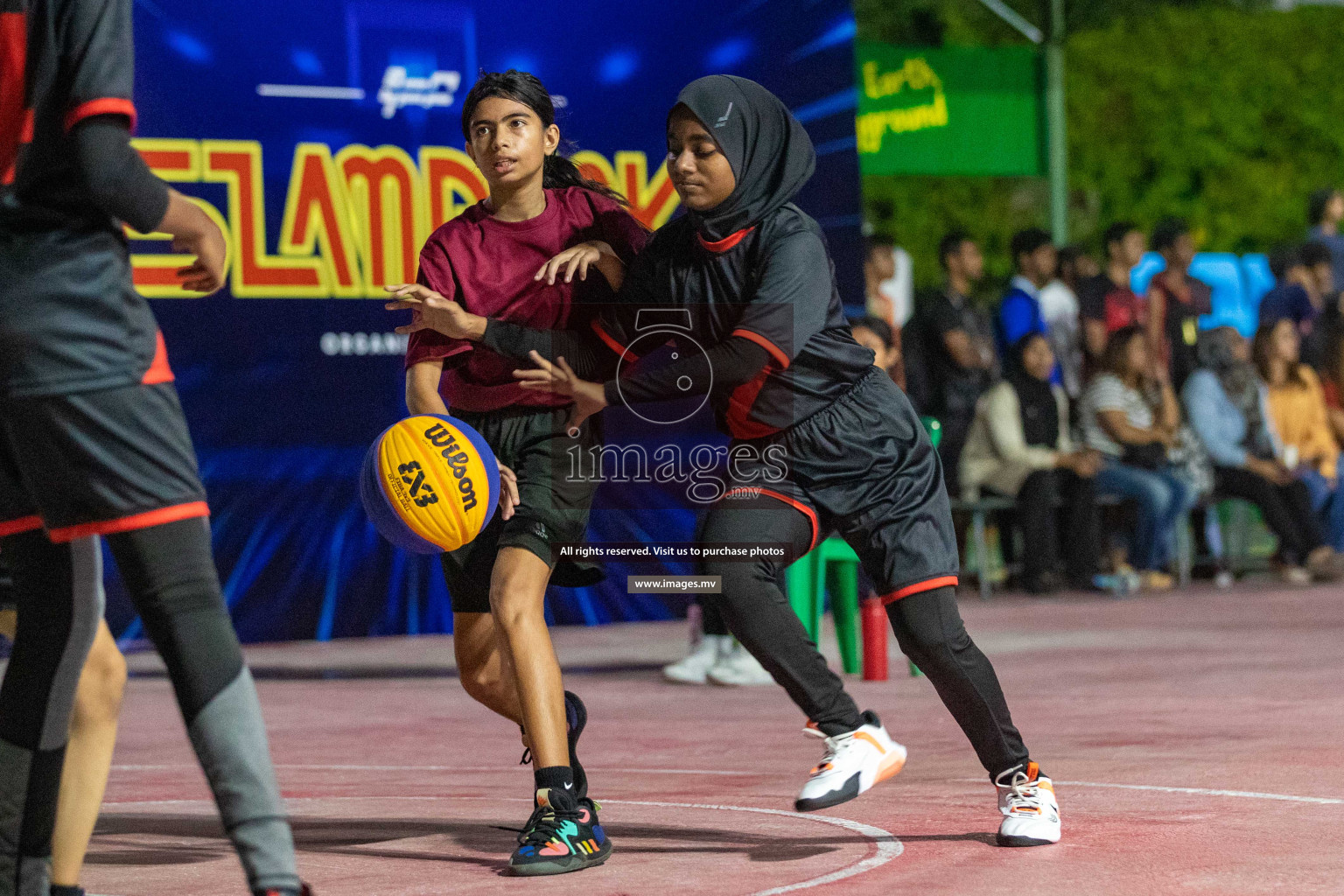 Day2 of Slamdunk by Sosal on 13th April 2023 held in Male'. Photos: Nausham waheed /images.mv