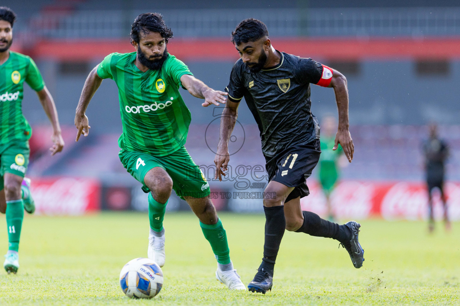 Maziya Sports & Recreation vs Club Eagles in the final of Dhivehi Premier League 2023 , held in National Football Stadium, Male', Maldives Photos: Nausham Waheed/ Images.mv