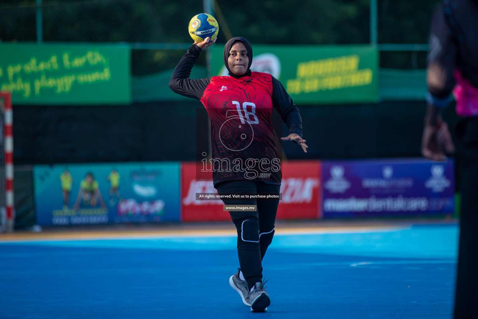 Day 4 of 6th MILO Handball Maldives Championship 2023, held in Handball ground, Male', Maldives on Friday, 23rd May 2023 Photos: Nausham Waheed/ Images.mv