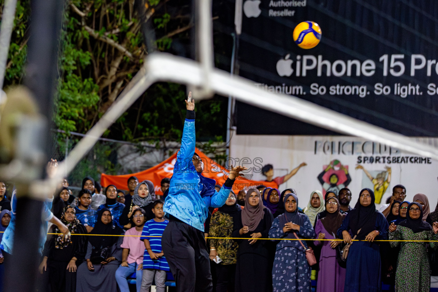 U19 Male and Atoll Girl's Finals in Day 9 of Interschool Volleyball Tournament 2024 was held in ABC Court at Male', Maldives on Saturday, 30th November 2024. Photos: Hassan Simah / images.mv