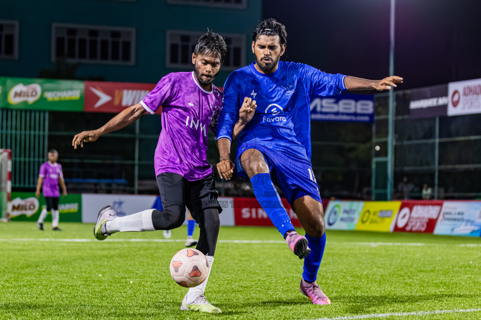 MMA SC vs Viyares in Day 9 of Club Maldives Cup Classic 2025 was held in Rehendi Futsal Ground, Hulhumale', Maldives on Monday, 22nd September 2025. Photos: Areef Adam / images.mv