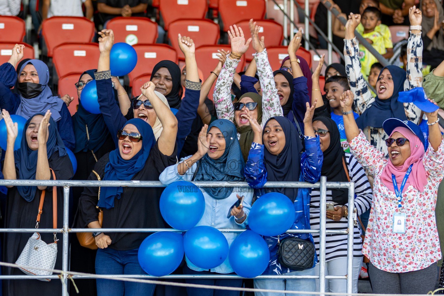 Day 2 of MILO Kids Football Fiesta was held at National Stadium in Male', Maldives on Saturday, 24th February 2024.